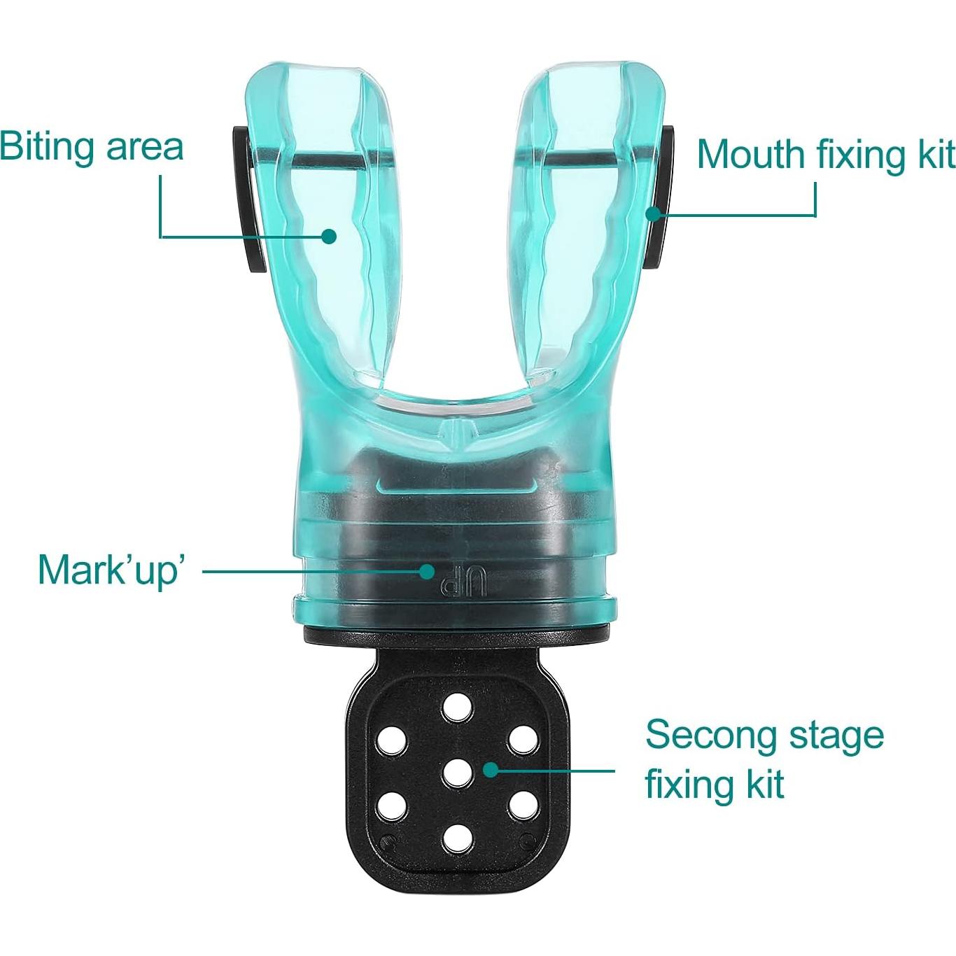 Boquilla Moldable SABRE COVE para Buceo y Snorkel TPE