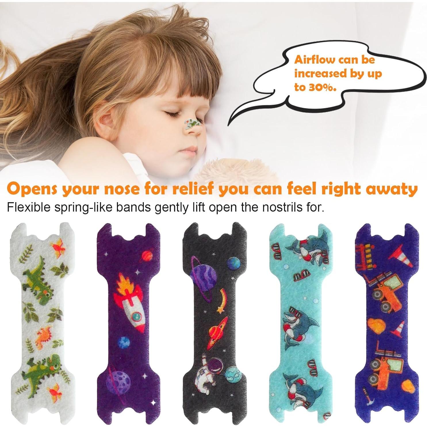 30 Tiras Nasales Pequeñas para Niños ElasignShopo 44x14mm