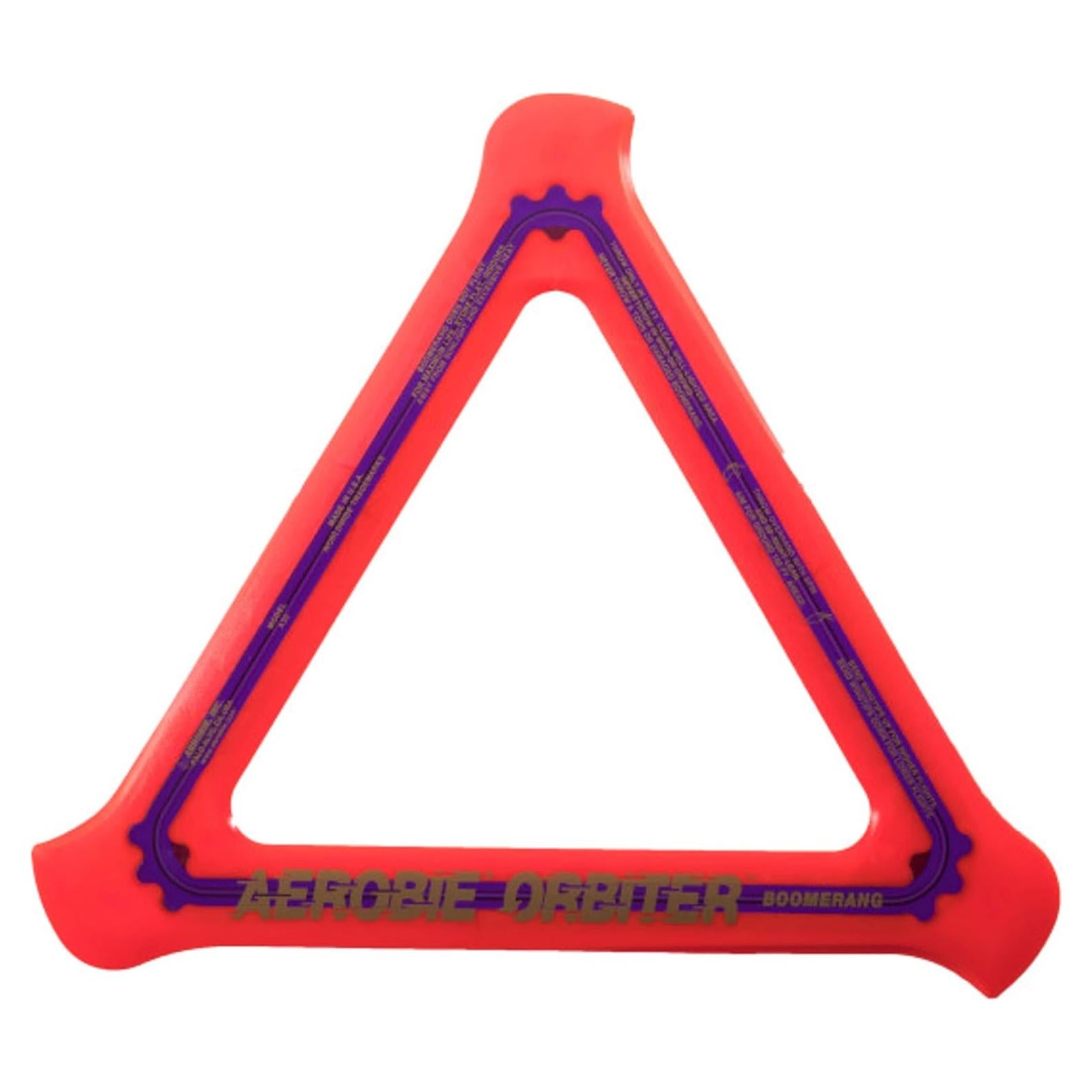 Boomerang Aerobie Orbiter Naranja 29,21 cm Alto Rendimiento