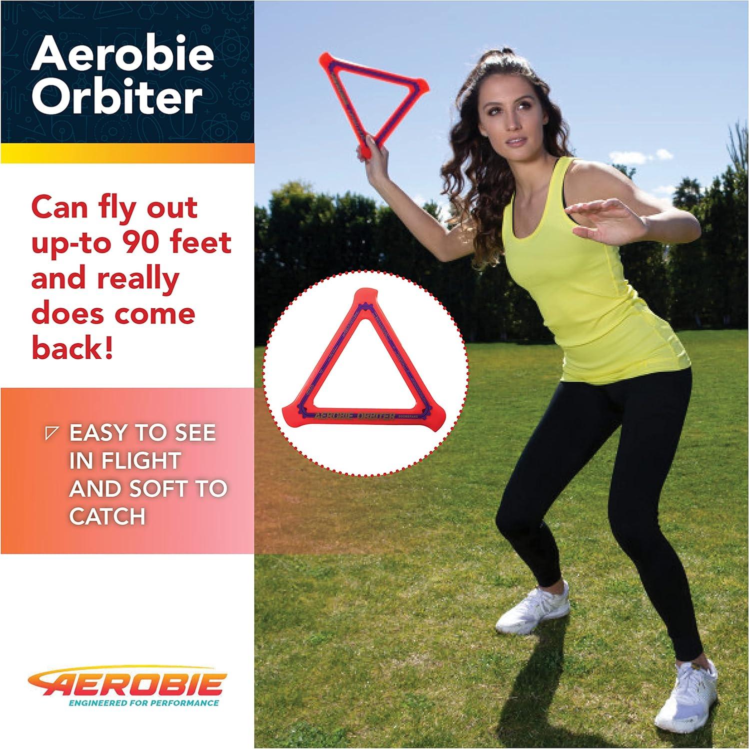 Boomerang Aerobie Orbiter Naranja 29,21 cm Alto Rendimiento