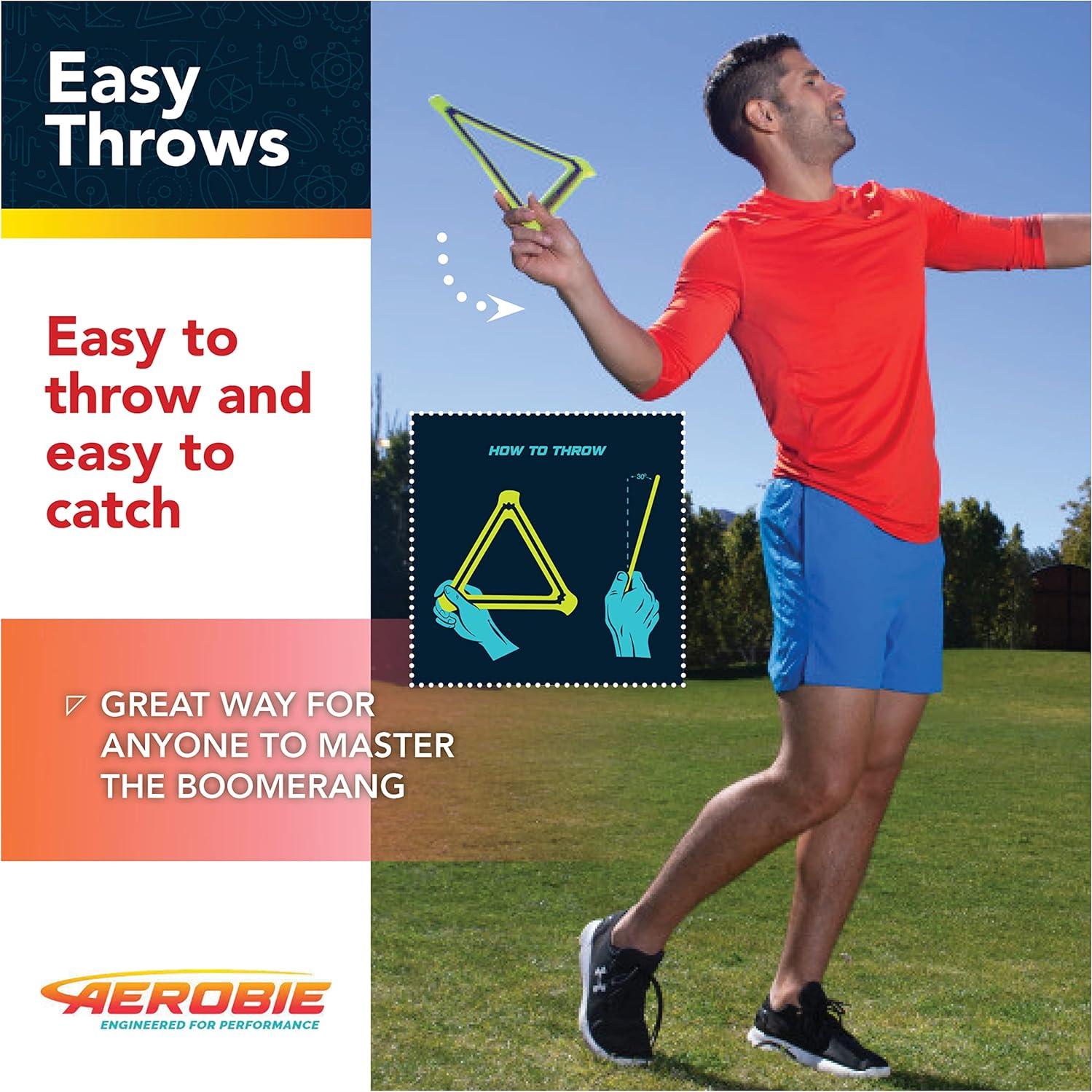 Boomerang Aerobie Orbiter Naranja 29,21 cm Alto Rendimiento