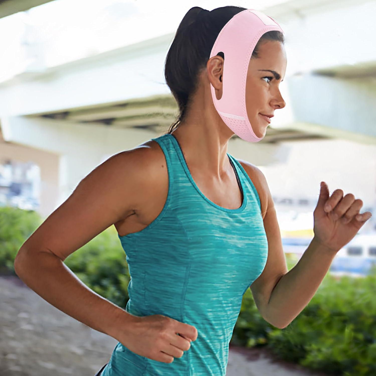 Paquete de 2 Máscaras Elevadoras para Barbilla Buyongwant Rosa