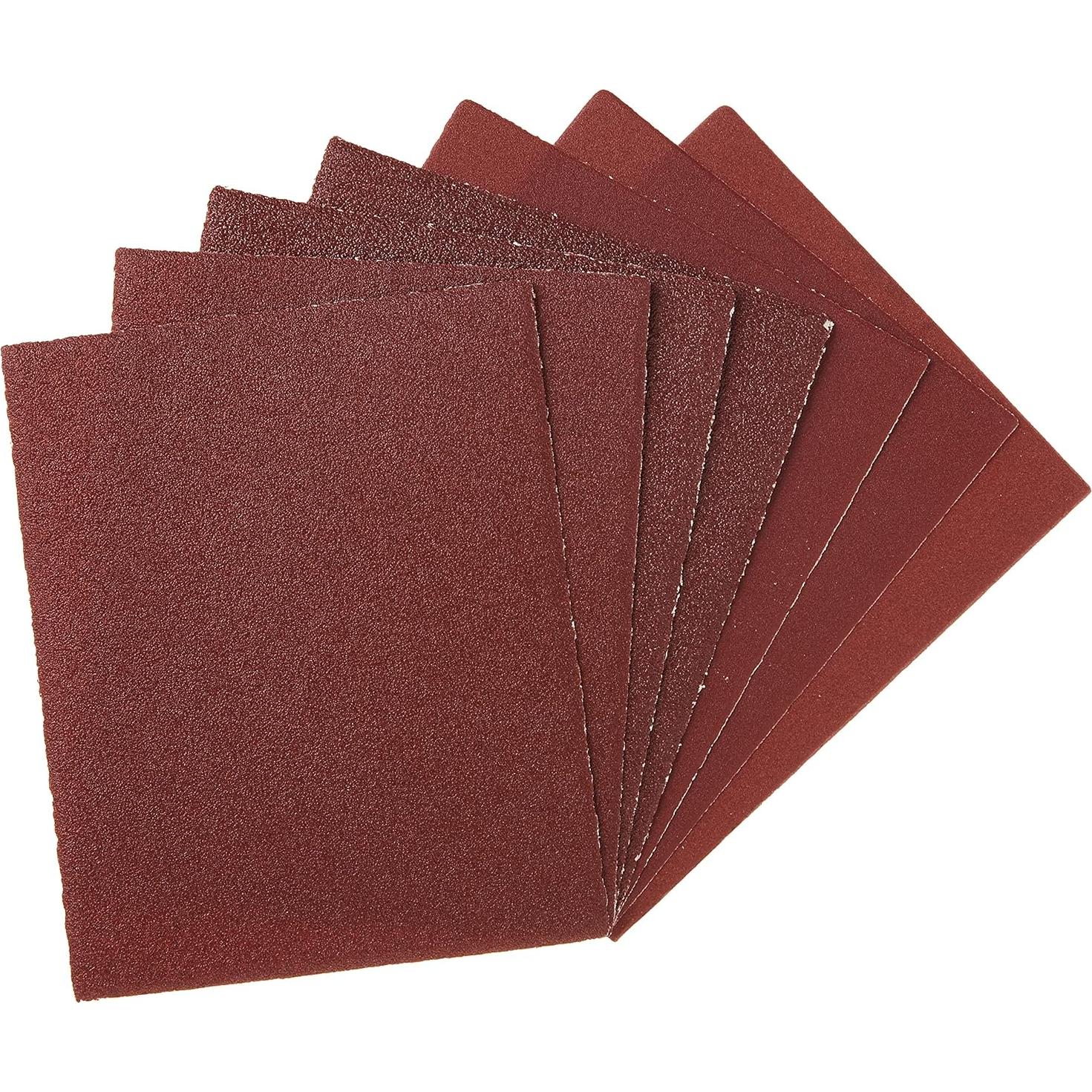 Papel de Lija BLACK+DECKER 1/4 Pulgada Grano Óxido Aluminio 12 Pzas