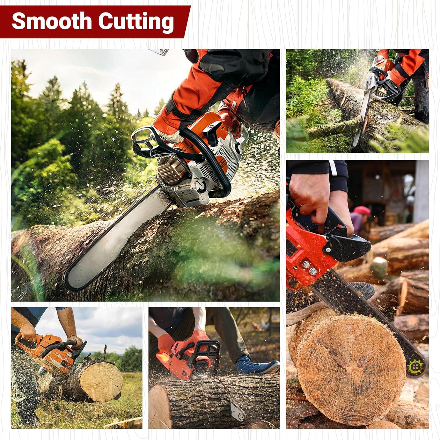 Paquete de 3 Cadenas de Motosierra 10" PETOX 40 Enlaces