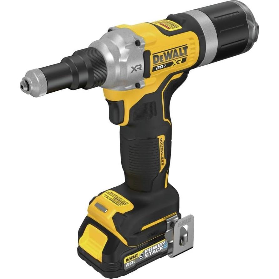 Herramienta de Remaches Inalámbrica DEWALT 20V MAX XR 1/4"