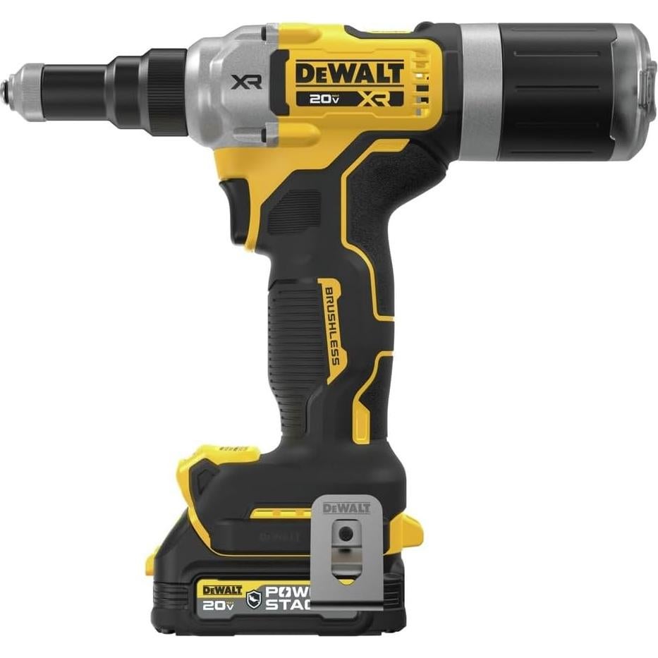 Herramienta de Remaches Inalámbrica DEWALT 20V MAX XR 1/4"