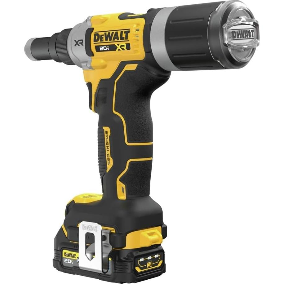 Herramienta de Remaches Inalámbrica DEWALT 20V MAX XR 1/4"