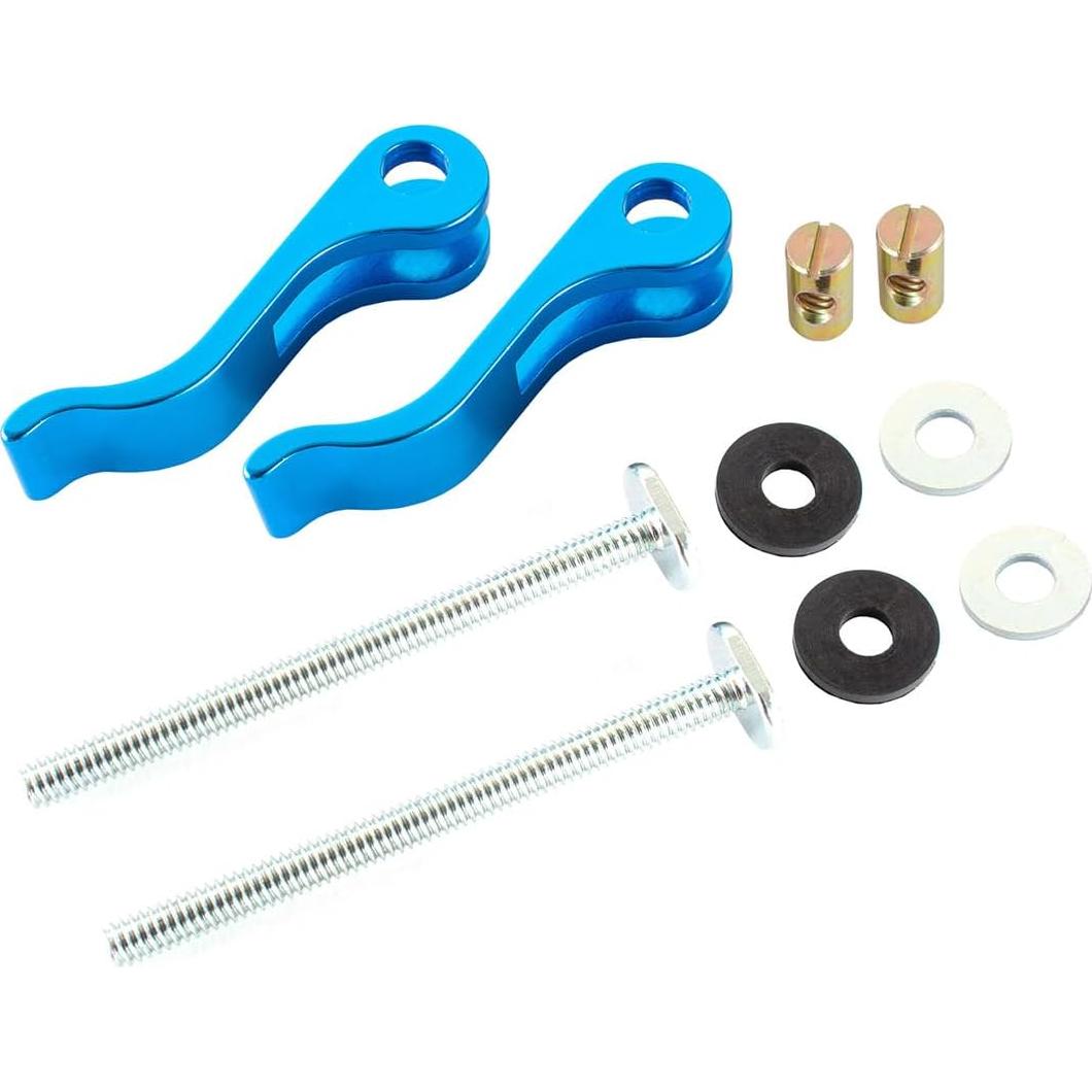 Abrazaderas de Leva POWERTEC 2PK 1/4"-20 para Carpintería