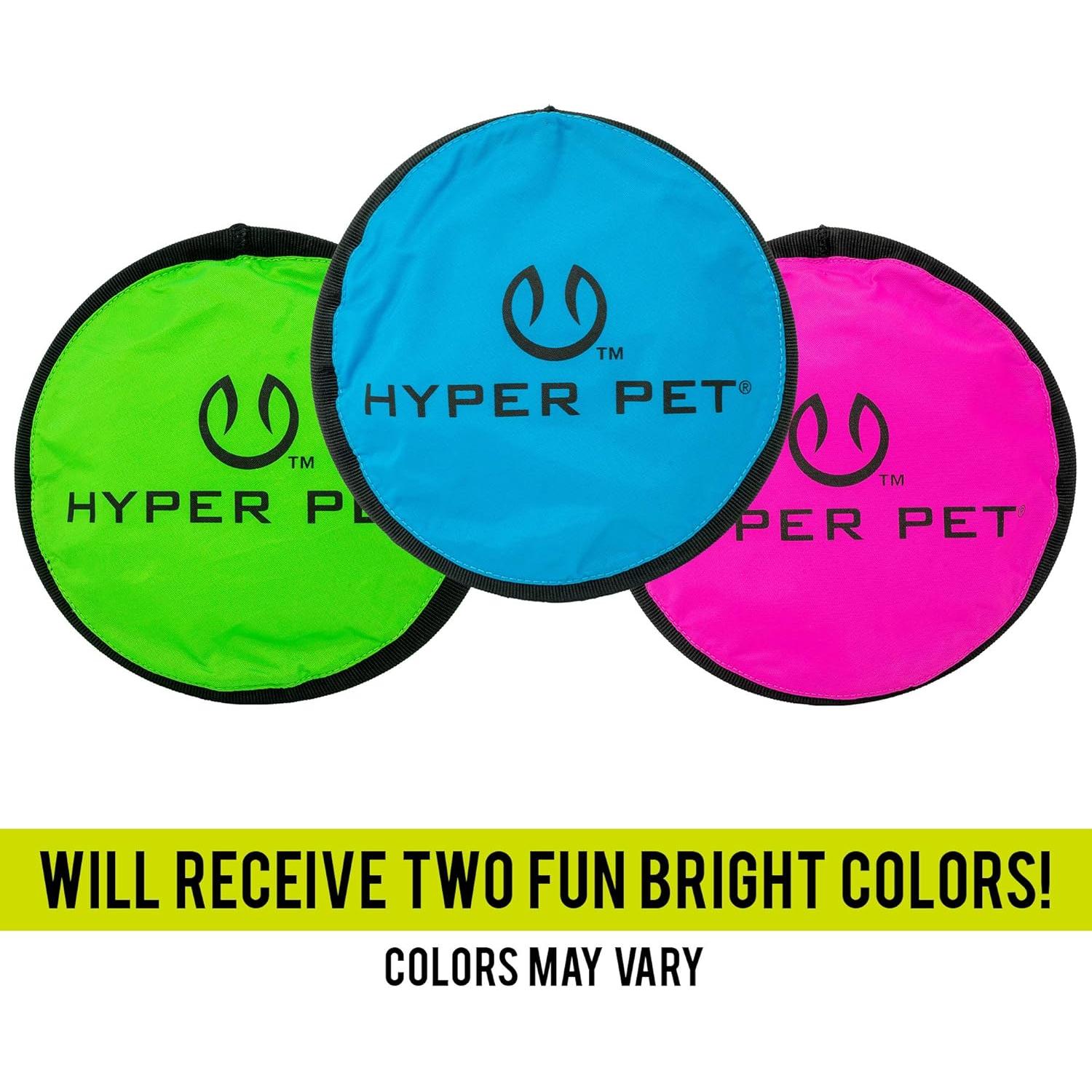 Disco Volador para Perros Hyper Pet 22,86 cm Paquete de 2
