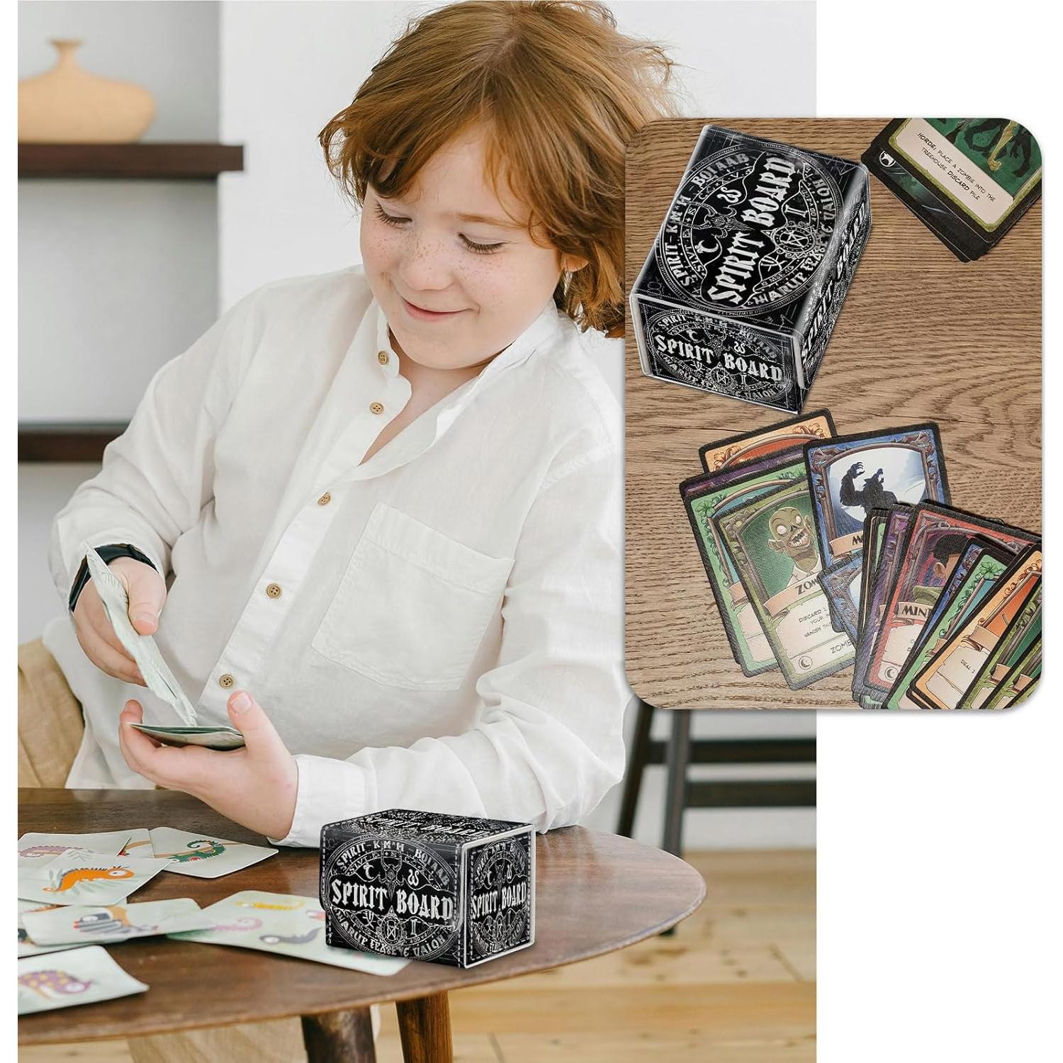 Caja de Cartas Magnética RMJKXQZG para MTG y TCG - 200+ Cartas