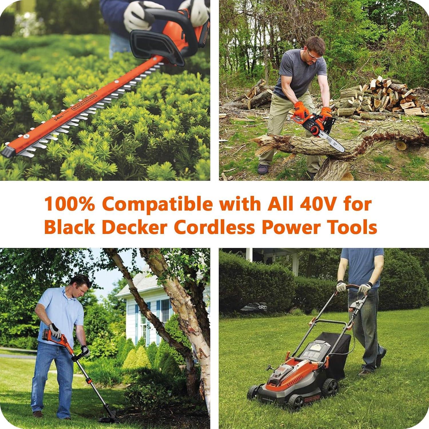 Batería de Reemplazo 40V 3000mAh Black y Decker LBX2040