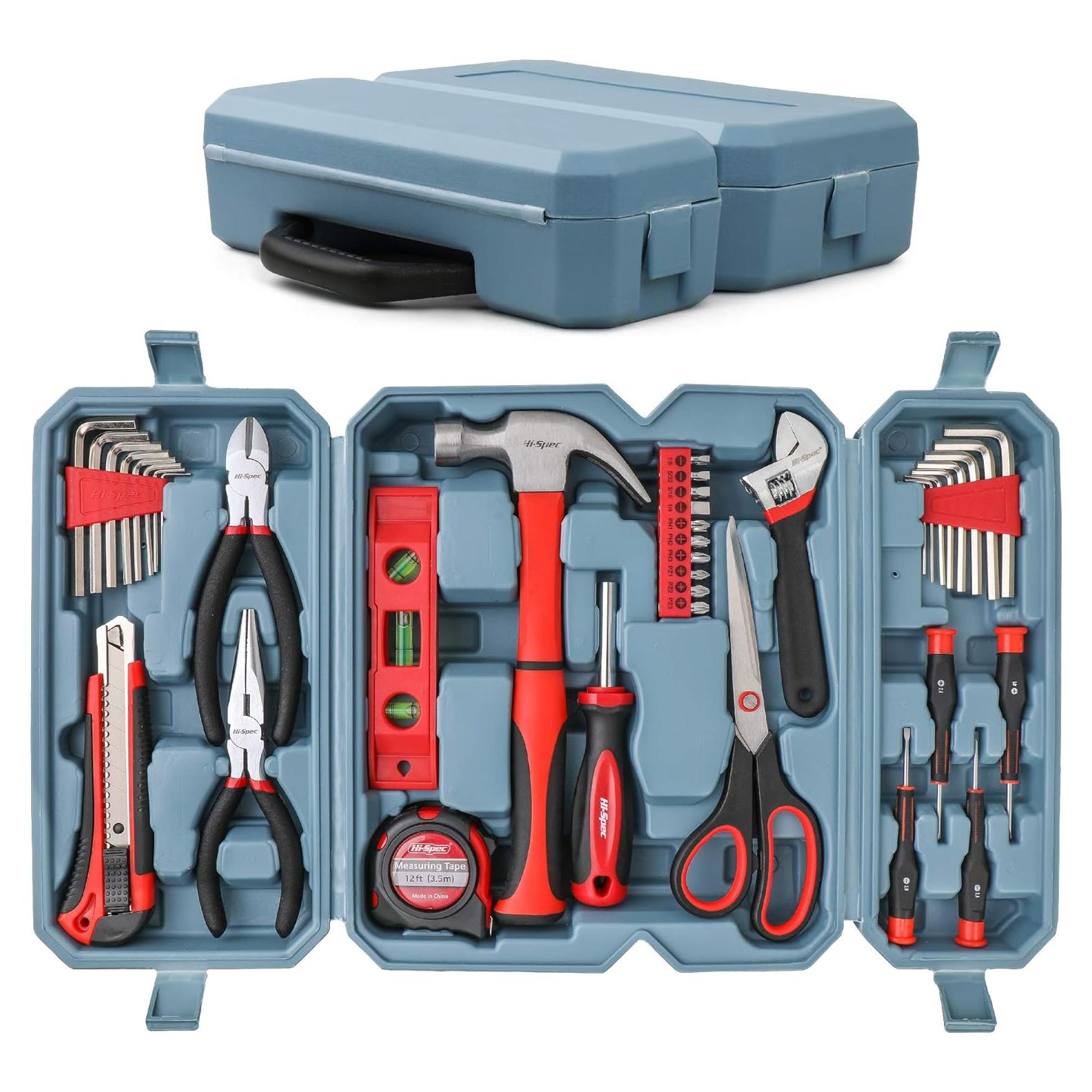 Juego de Herramientas Hi-Spec 49 Piezas para Bricolaje