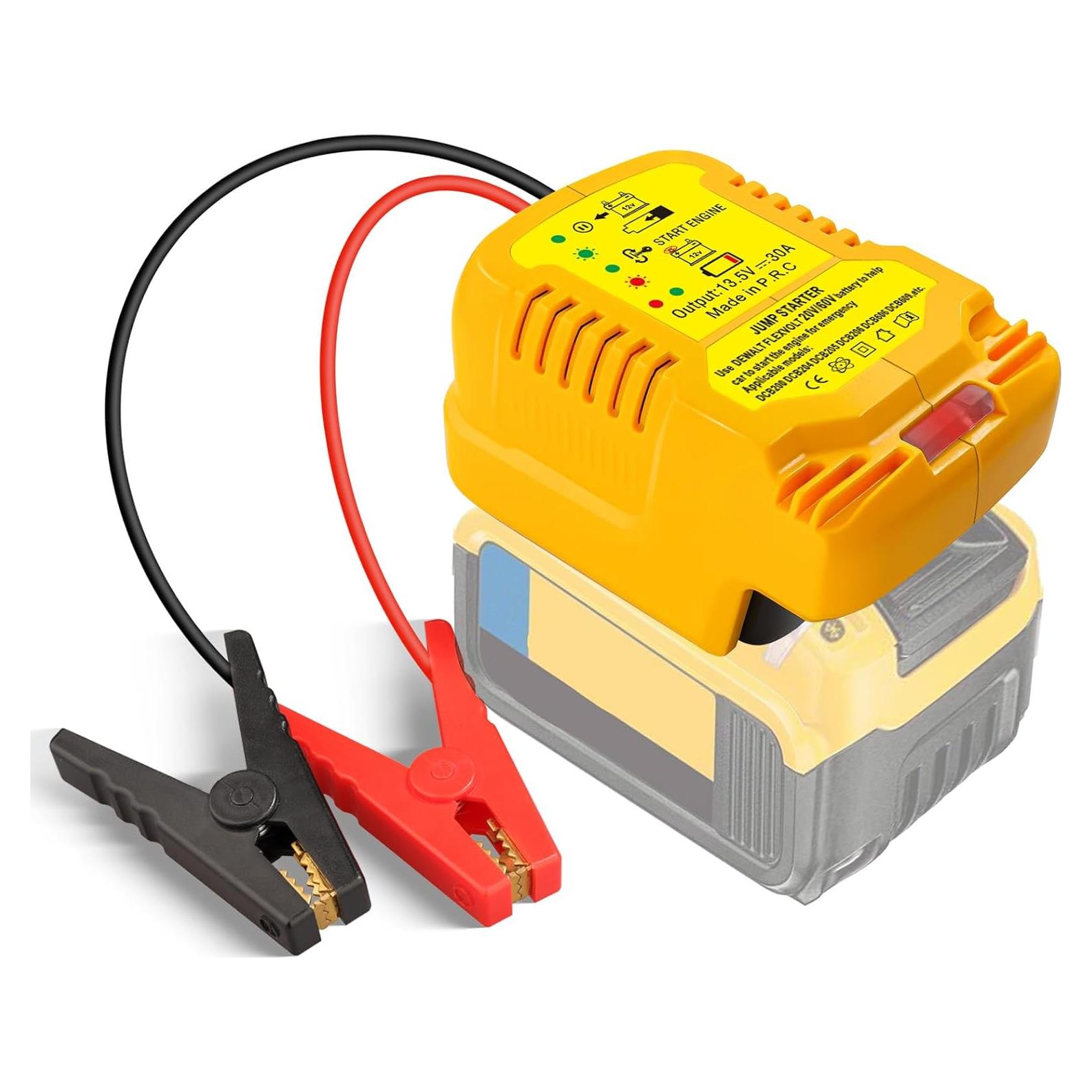 Adaptador de Arranque Fybemax para Batería DeWalt 20V MAX