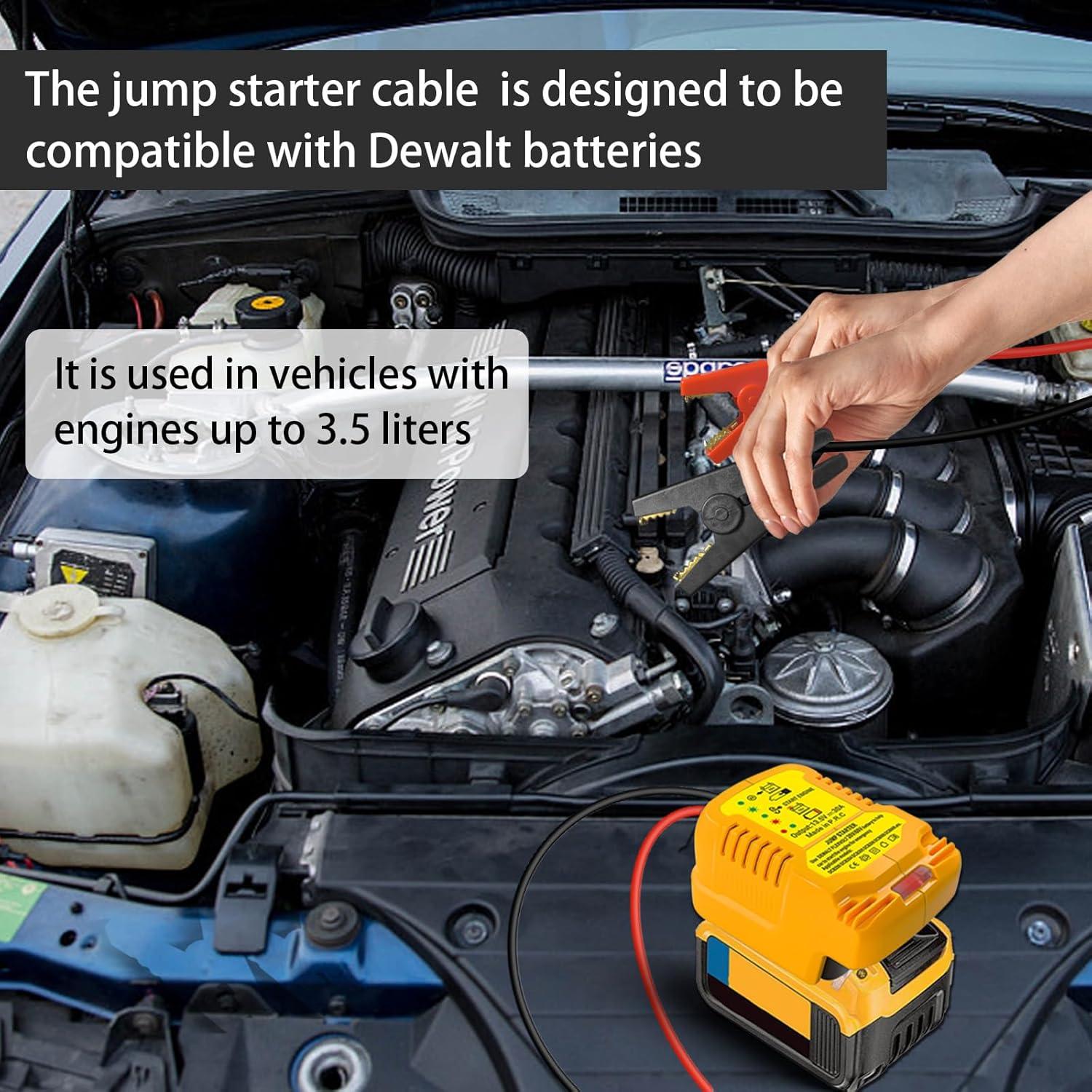 Adaptador de Arranque Fybemax para Batería DeWalt 20V MAX