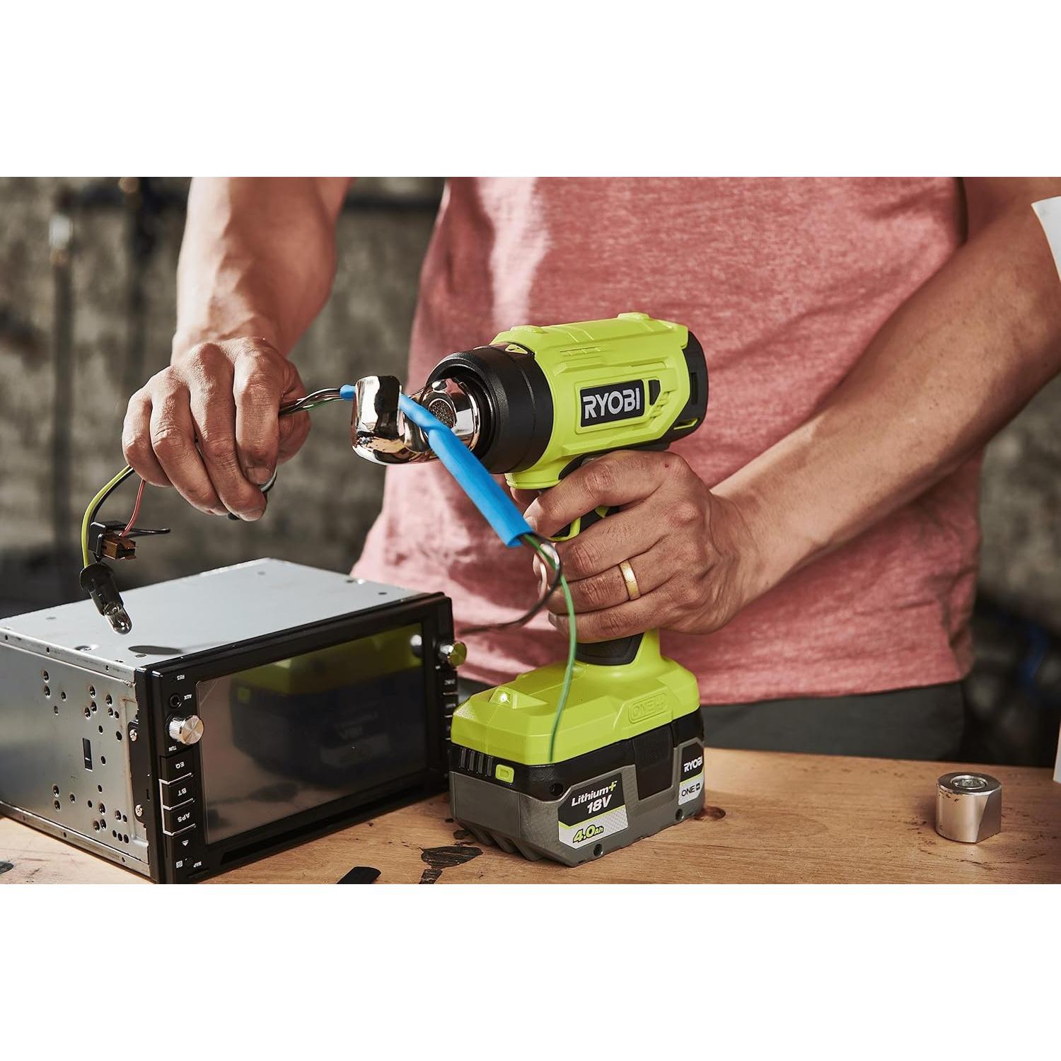 Pistola de Calor Ryobi R18HG-0 18V ONE+ 470°C 170L/min