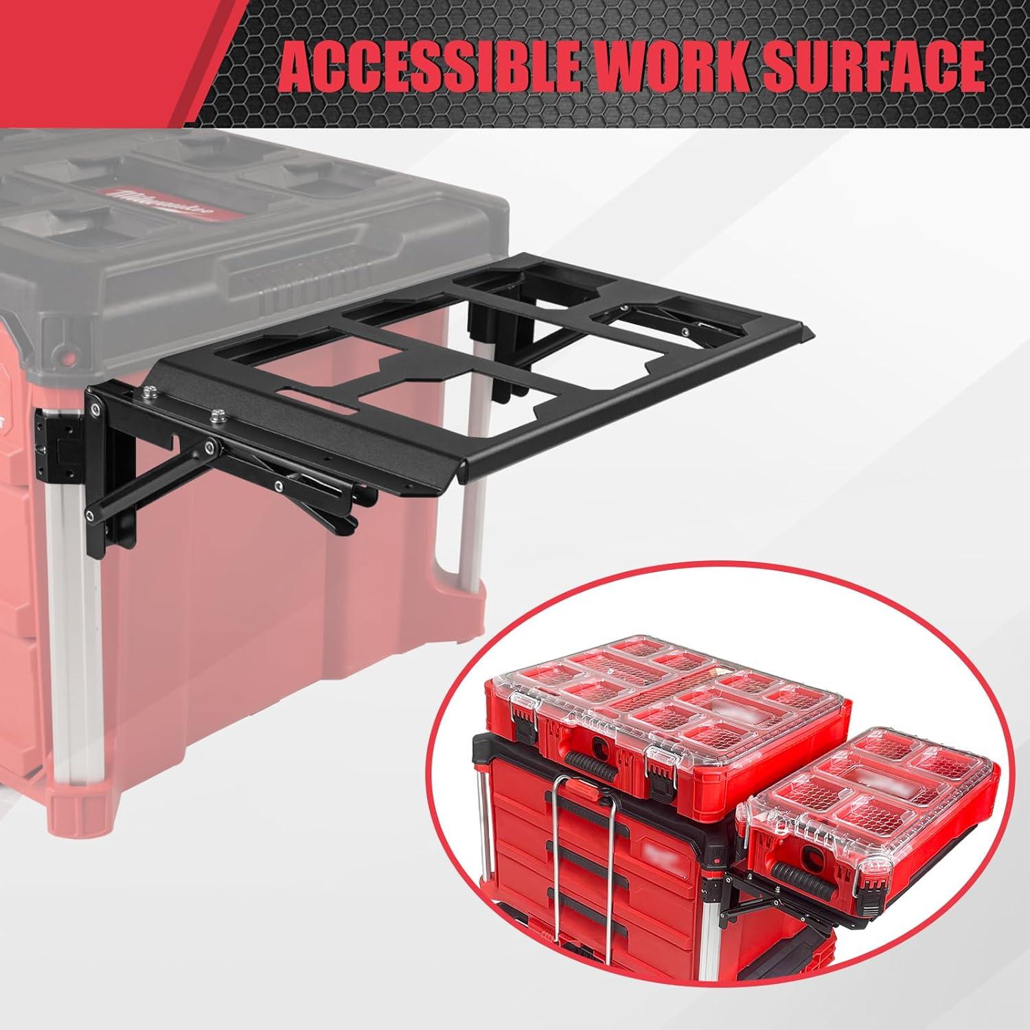 Soporte Plegable BPOPO para Caja de Herramientas Milwaukee Packout