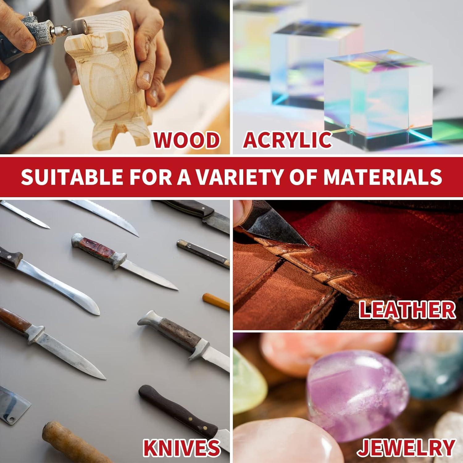 Cintas de Lijado SI FANG 20Pcs 30x330mm Granos 120-1000