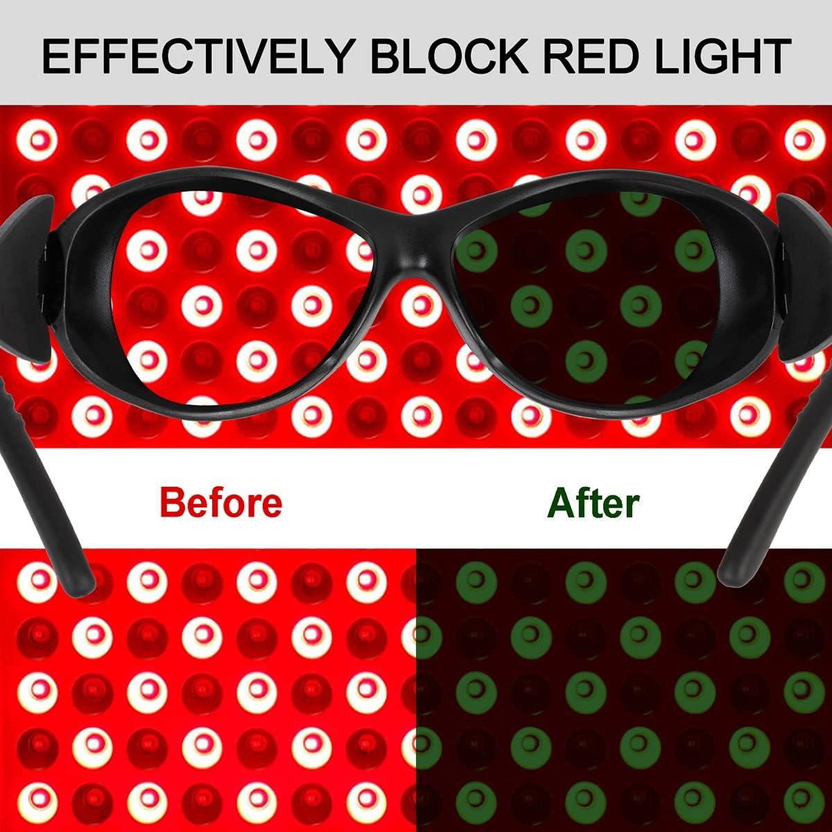 Gafas de Terapia de Luz Roja Dollas - Protección UV y Luz Azul
