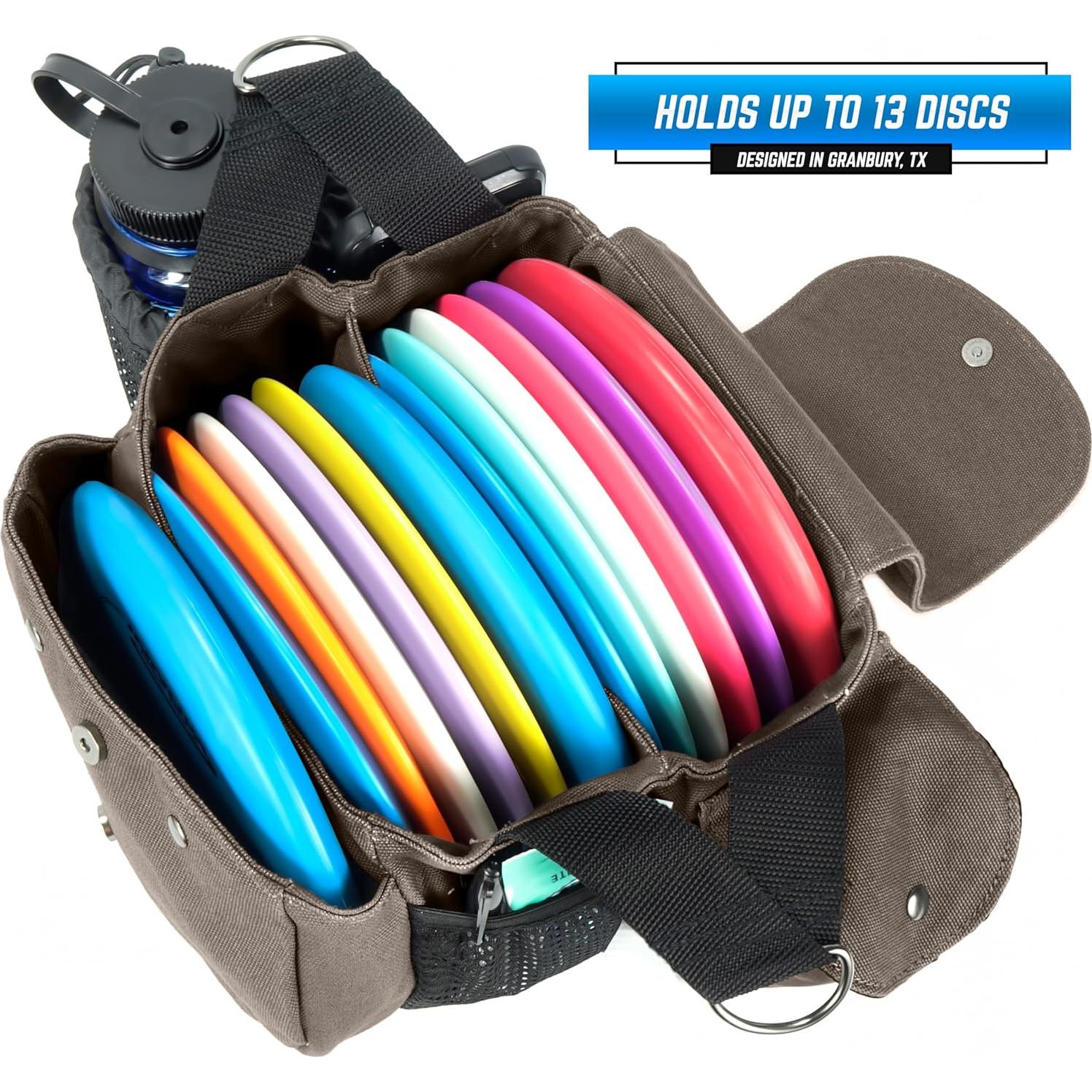 Bolsa Sling Rogue Iron para Golf de Disco - Capacidad 14 Discos