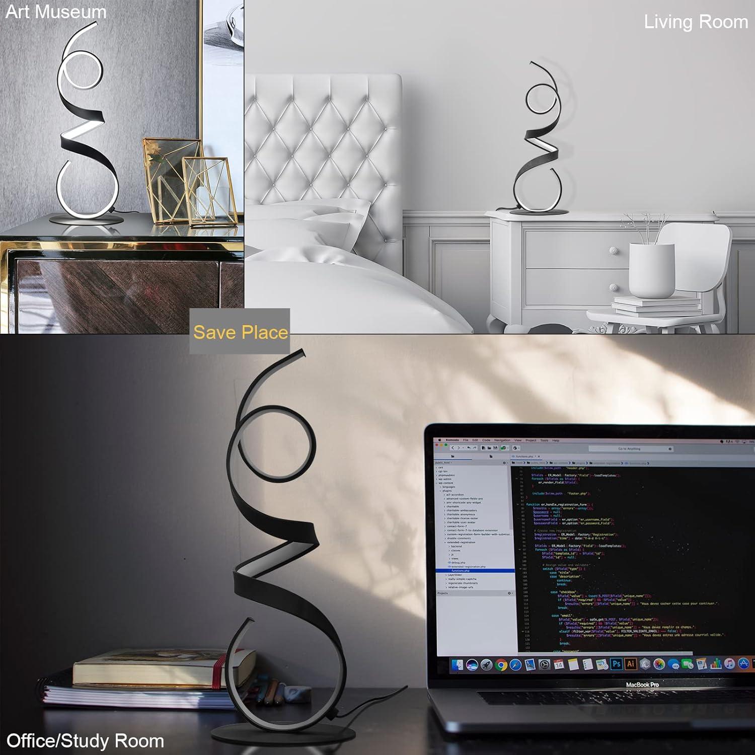 Lámpara de mesa LED AooLiWang 20W regulable 54.6 cm