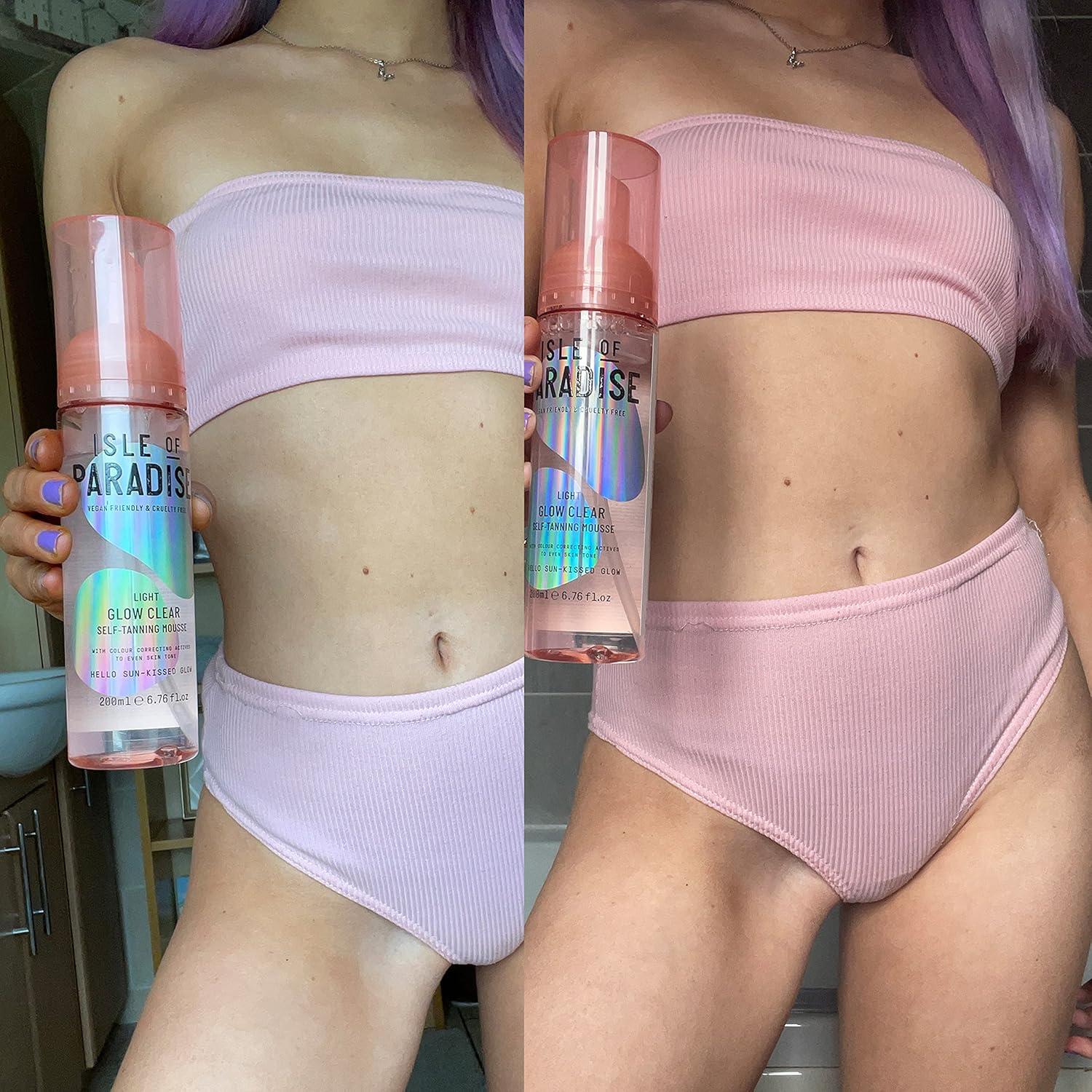 Mousse Autobronceador Claro Isla del Paraíso 200 ml Vegano