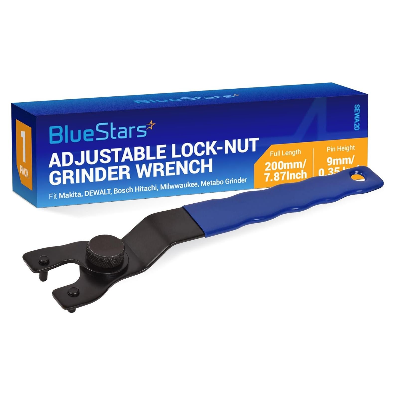 Llave de Tuerca de Bloqueo Ajustable BlueStars SEWA20 10-30mm