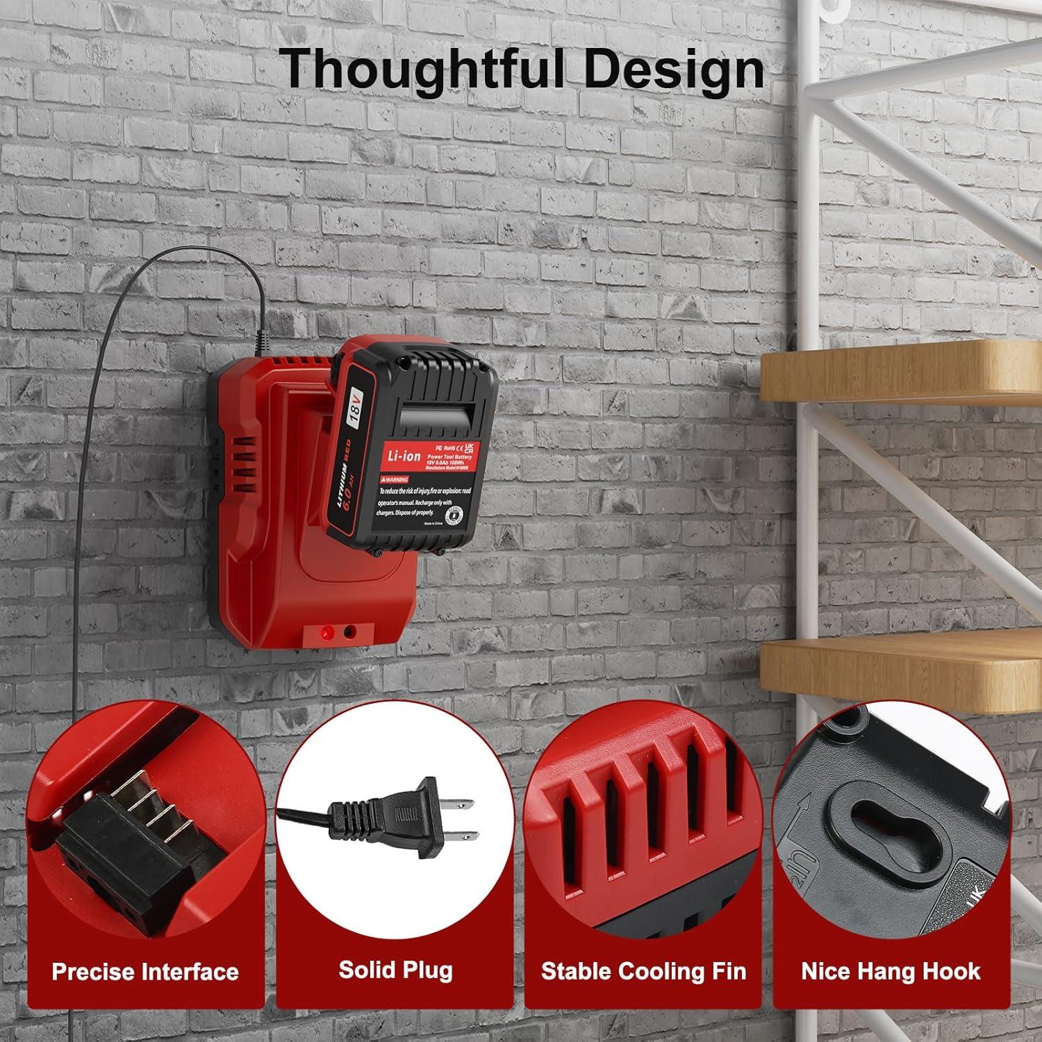 Batería de Litio 3.0Ah 18V KOOMICY para Milwaukee M-18