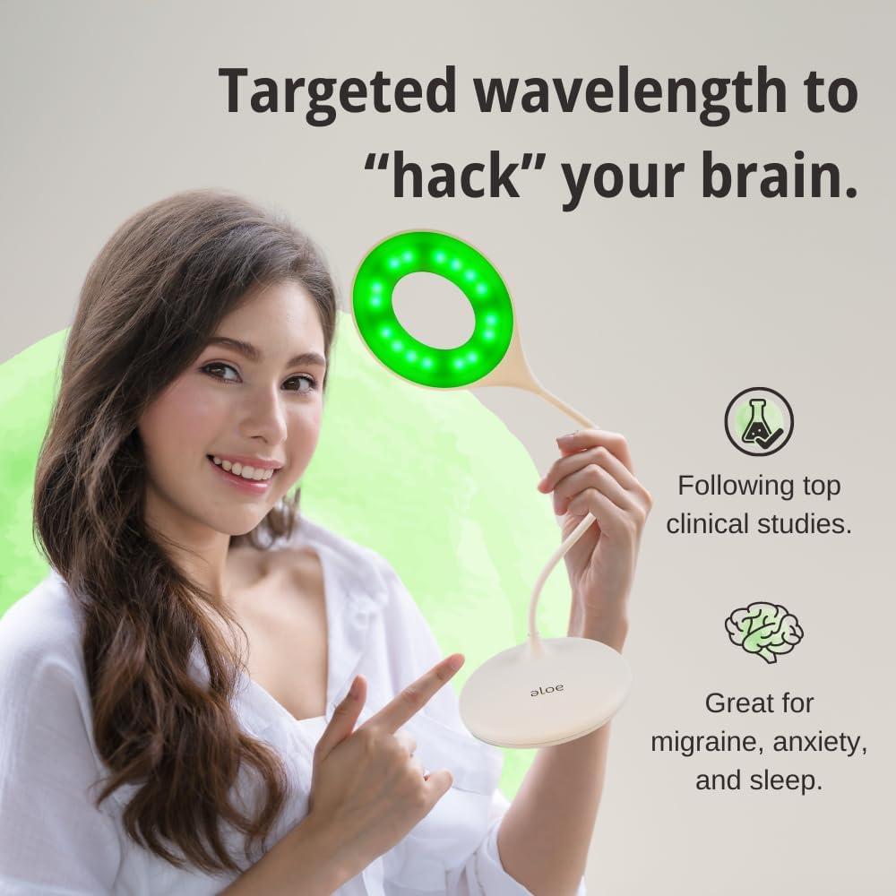 Lámpara Terapia Luz Verde Family Tree 40,64 cm Recargable