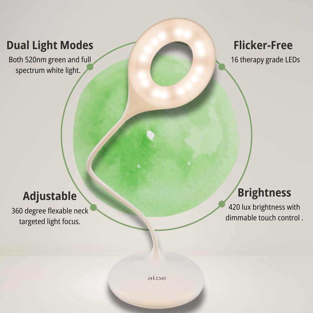 Lámpara Terapia Luz Verde Family Tree 40,64 cm Recargable