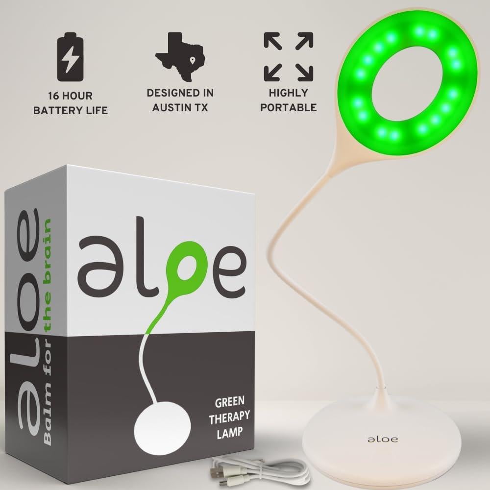 Lámpara Terapia Luz Verde Family Tree 40,64 cm Recargable