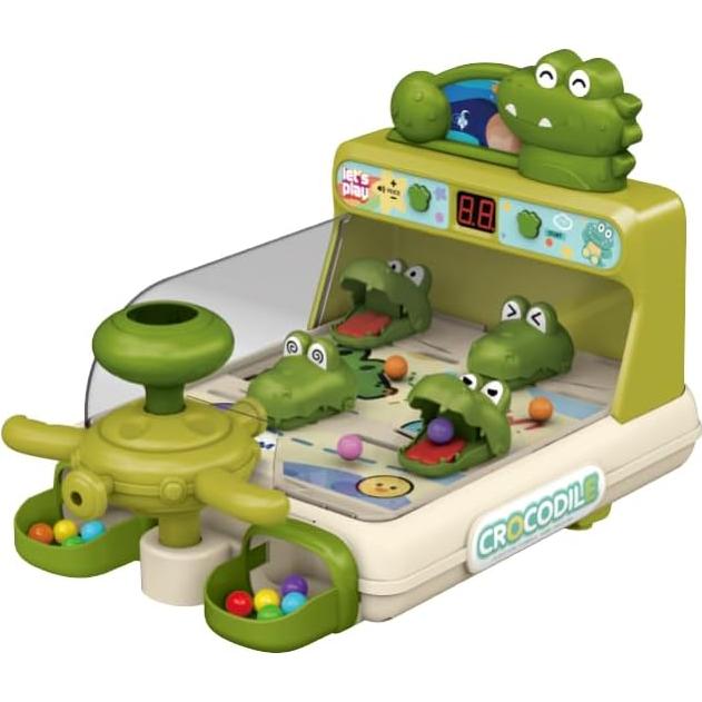 Máquina de Pinball Cocodrilo SHANTOU 27.9x21.8cm Verde