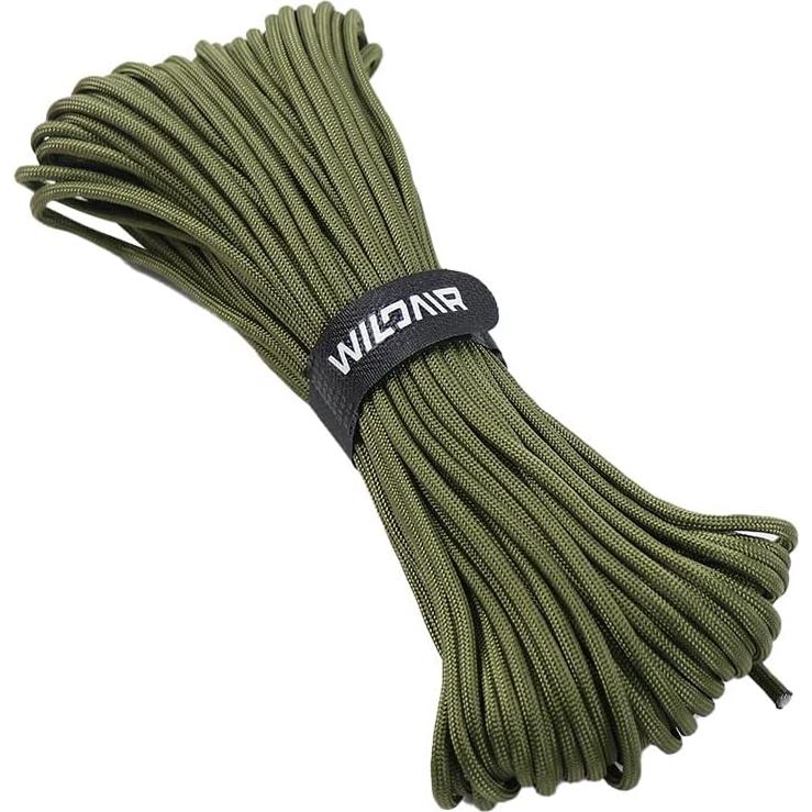 Cuerda Paracord WILDAIR 30m 750lb Verde Militar Nylon