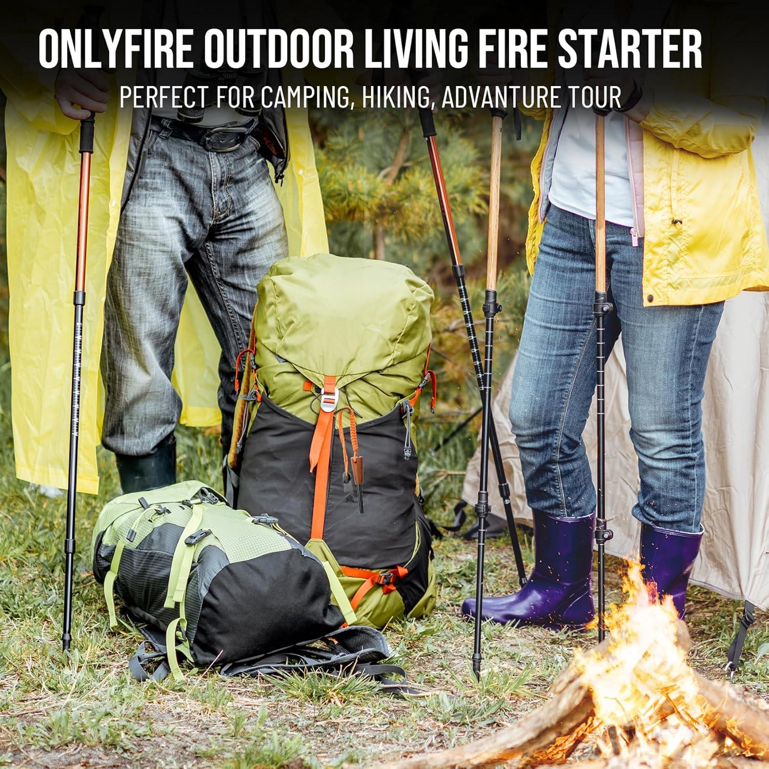 Kit de Supervivencia para Encender Fuego ONLYFIRE 2-pack