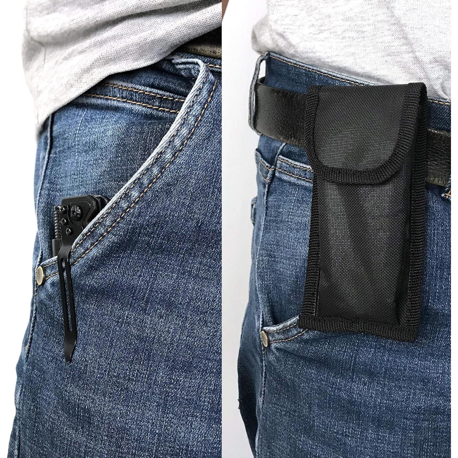 Cuchillo Táctico ALBATROSS FK01-BK 7-en-1 con Linterna LED