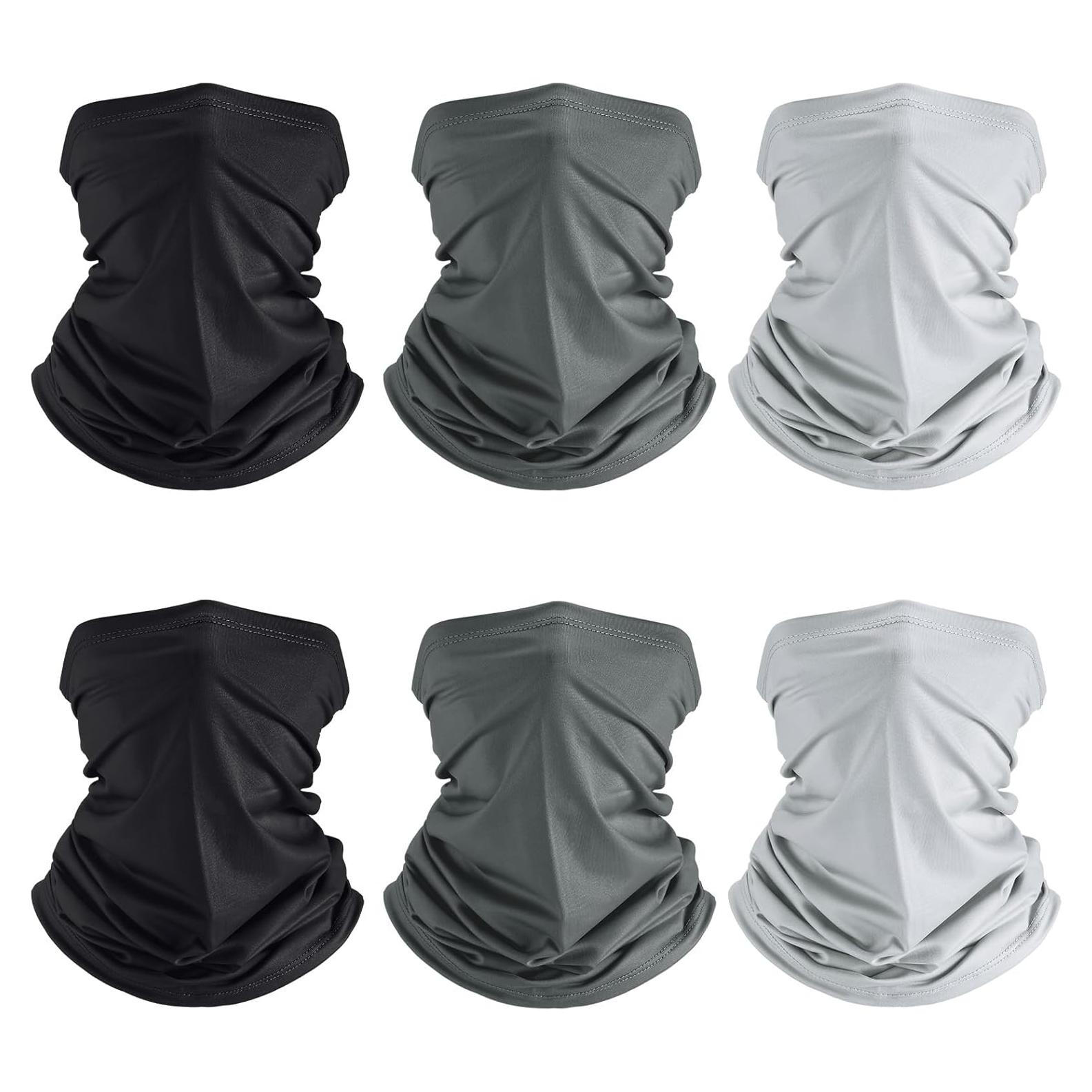 Gaiter de Cuello Geyoga 6 Piezas Protección UV Transpirable