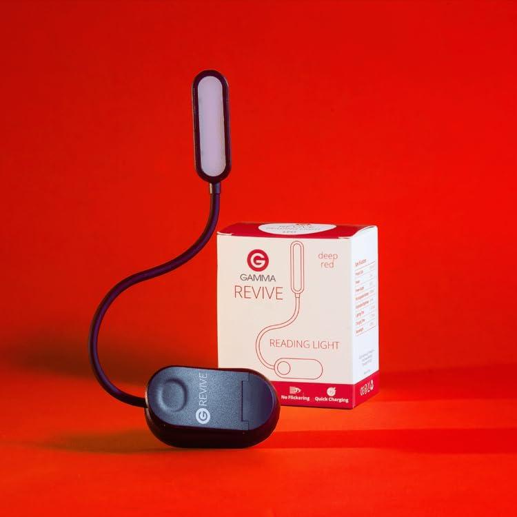 Luz de Lectura Roja Revive Gamma 670nm Terapia Sueño