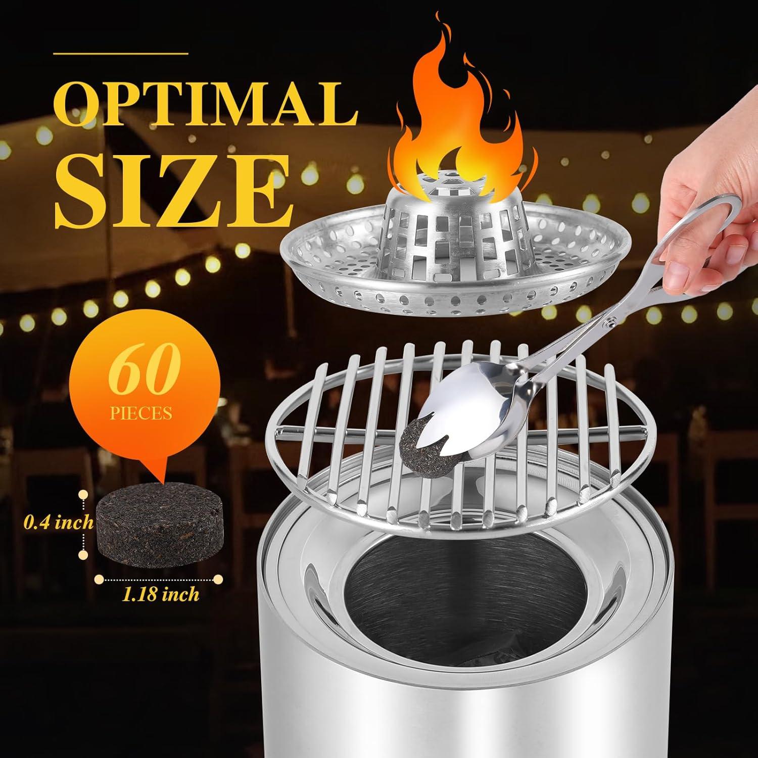 Encendedores de Fuego CROWN FIRE 60 Unidades para BBQ