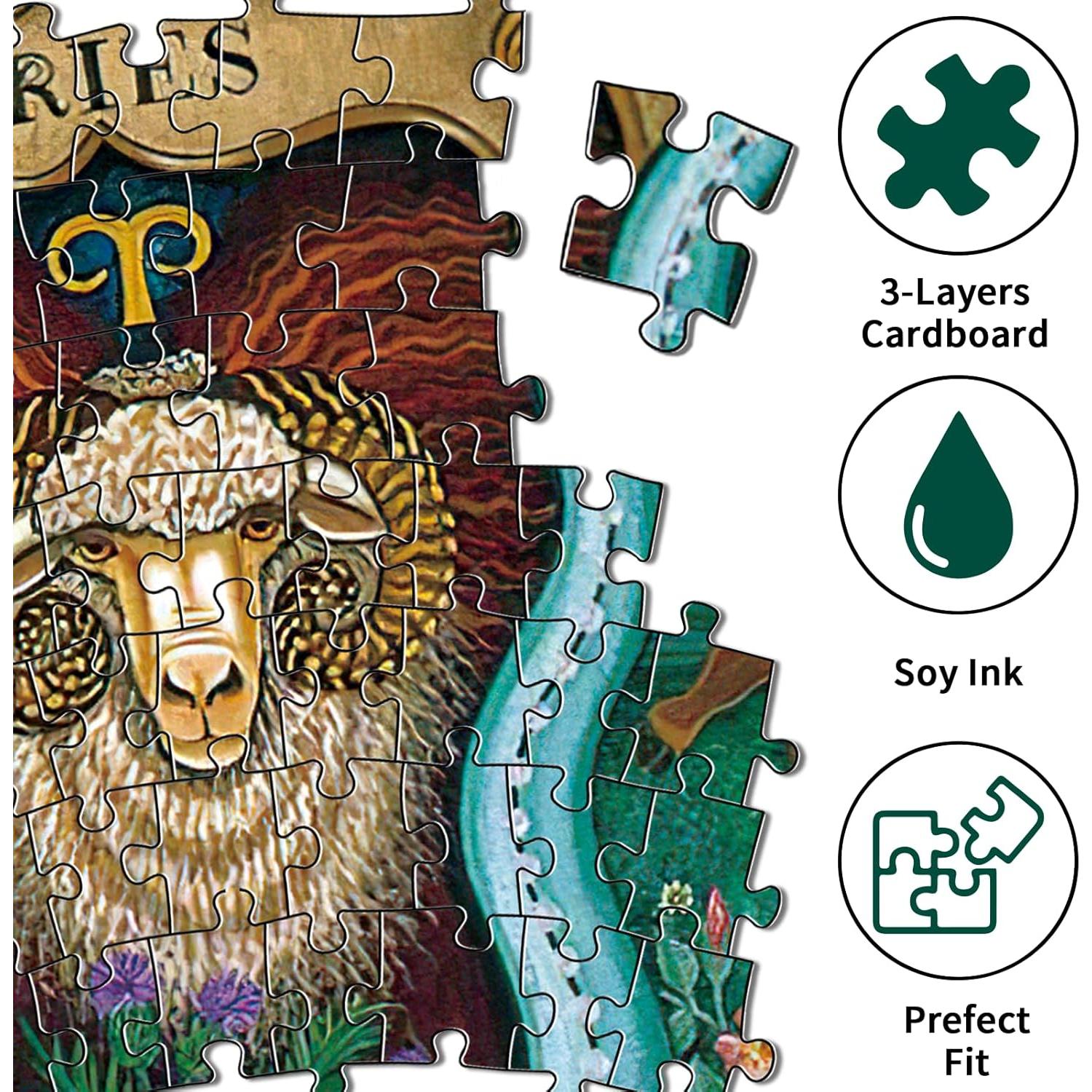 Rompecabezas 1000 Piezas Horóscopo Zodiac VISUO 67.8 cm