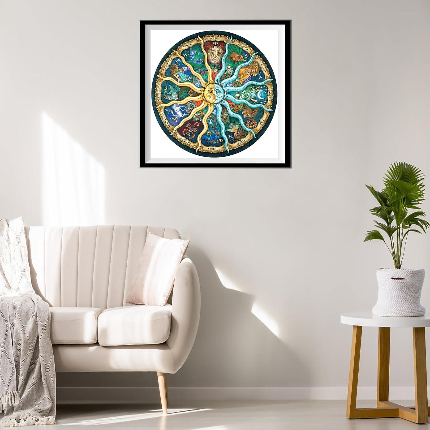 Rompecabezas 1000 Piezas Horóscopo Zodiac VISUO 67.8 cm