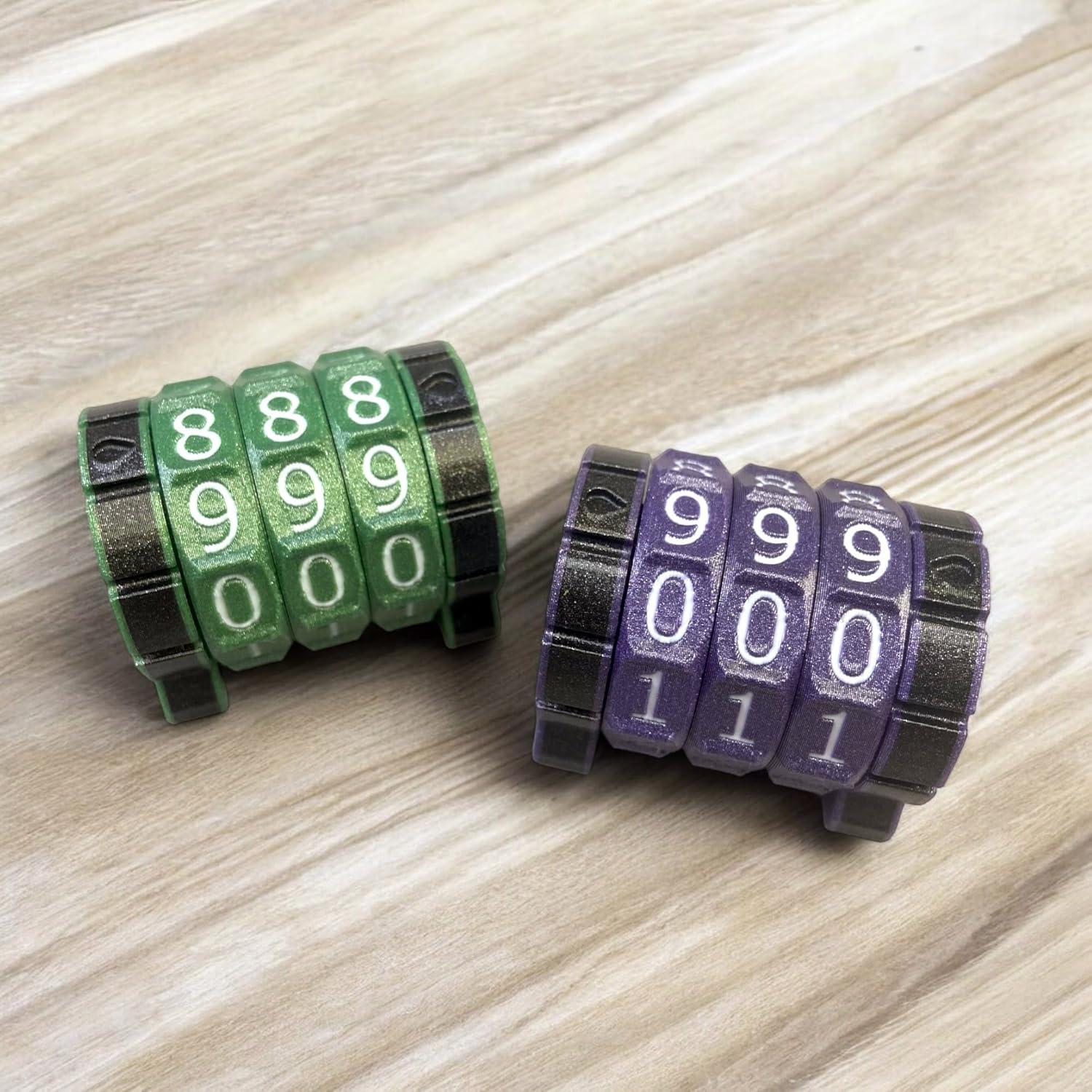 Contador de Vida Lixusia Azul para Juegos de Mesa y Cartas