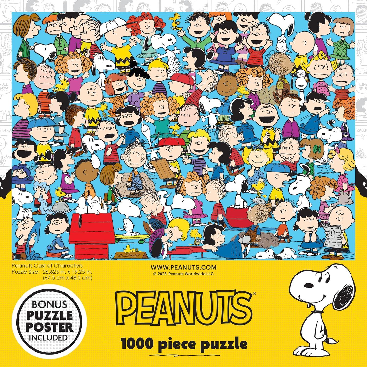 Rompecabezas 1000 Piezas RoseArt Peanuts Collage Colorido