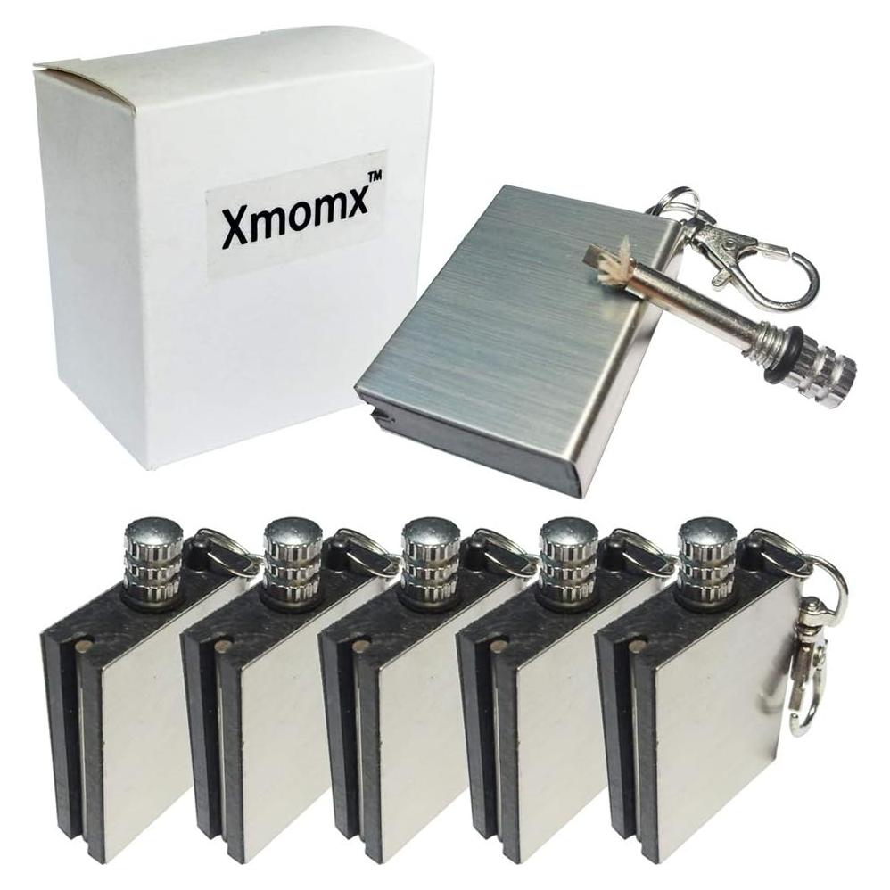 5 Encendedores de Emergencia Xmomx para Camping y Senderismo