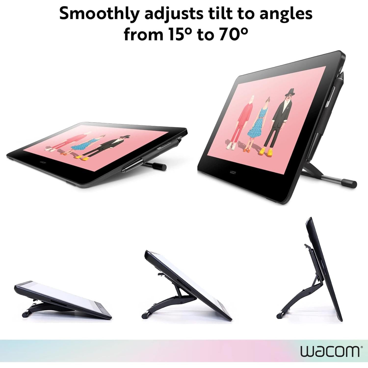 Soporte Ajustable Wacom Cintiq 30.99x20.07cm Antideslizante