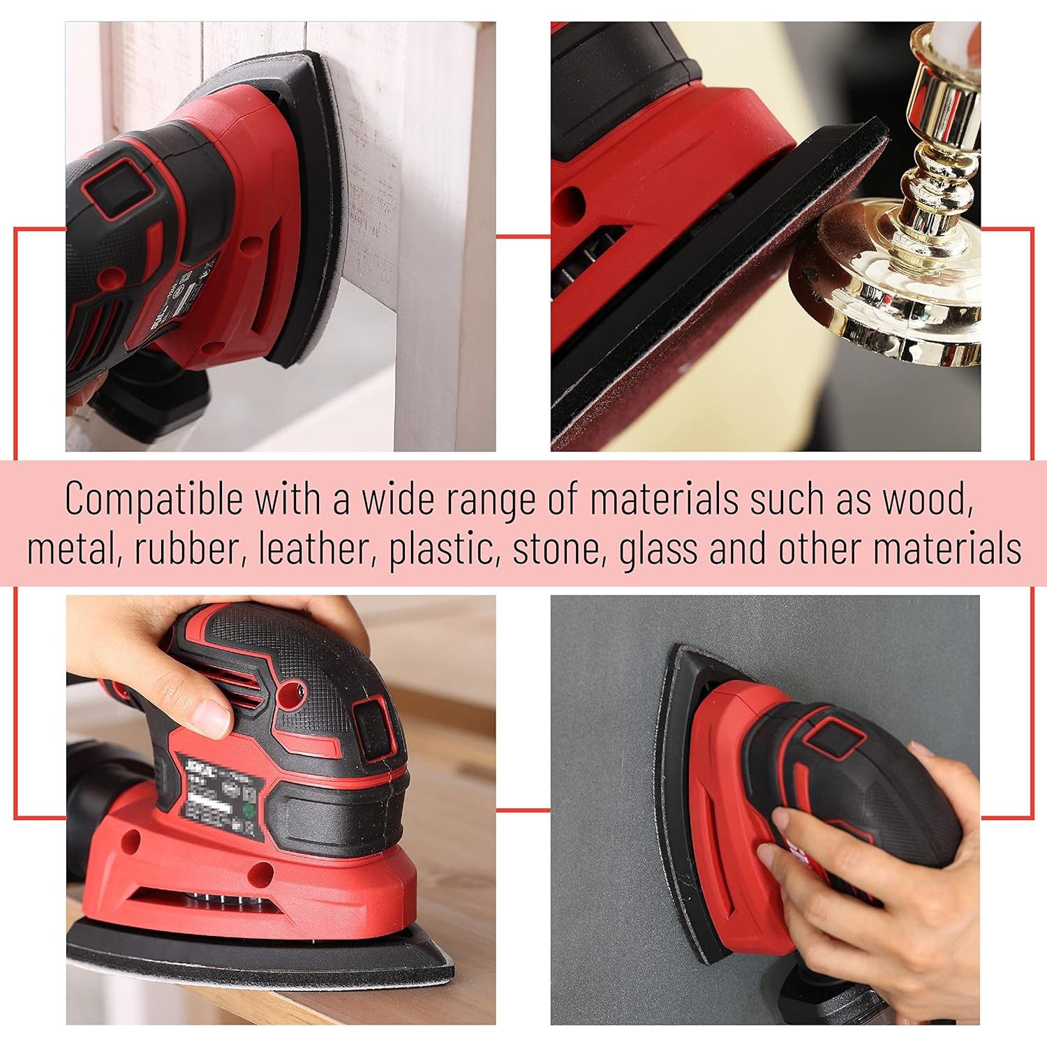 Almohadillas de Lijado Bates 30 pcs 40-240 Granos para Lijadora