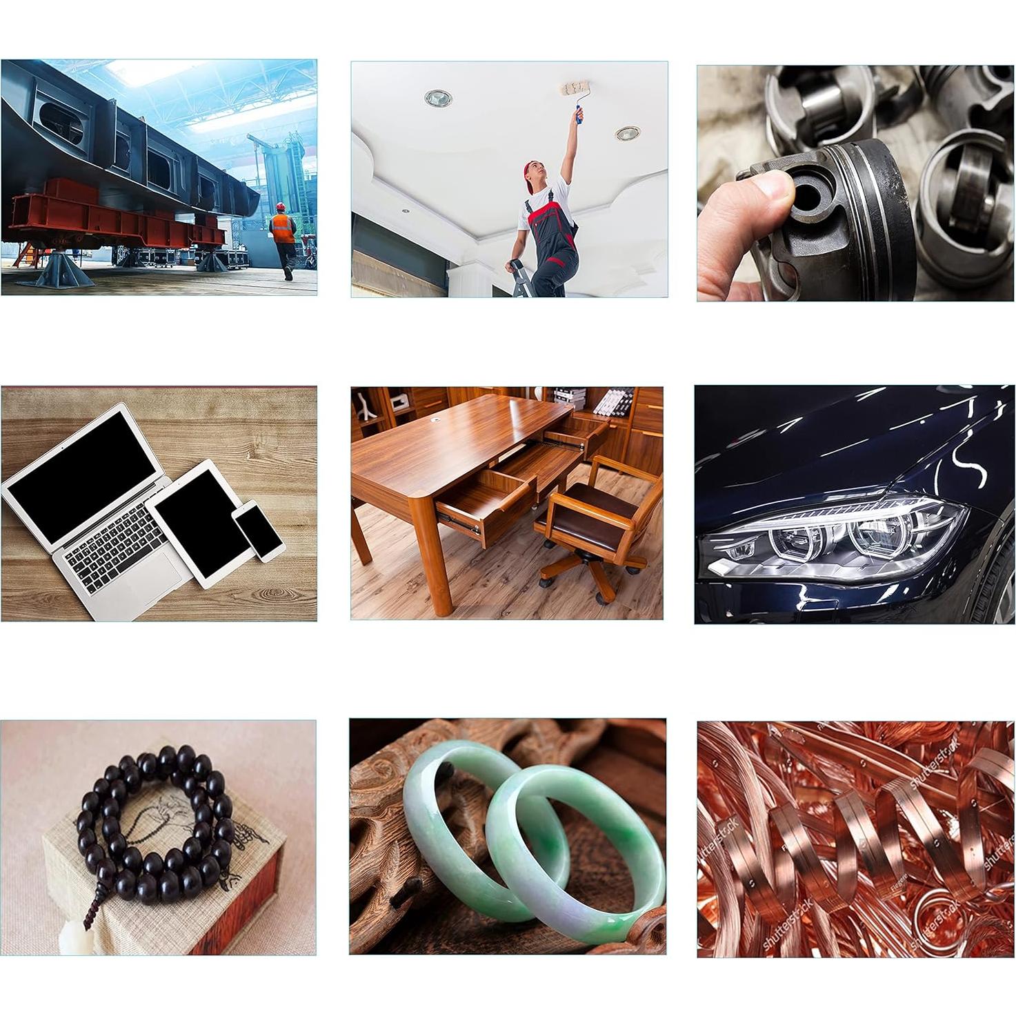 Almohadillas de Lijado Bates 30 pcs 40-240 Granos para Lijadora