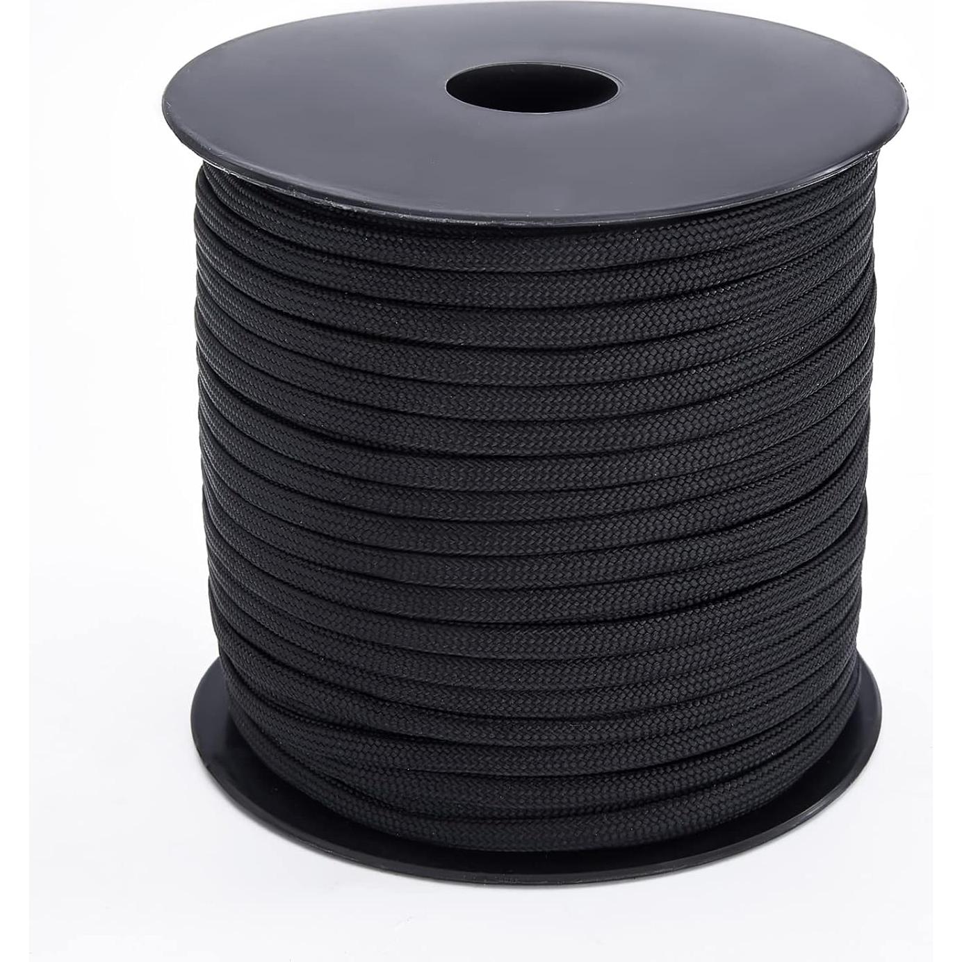 Cuerda Paracord MOOCY 550 Nylon 4mm 50 Pies para Supervivencia