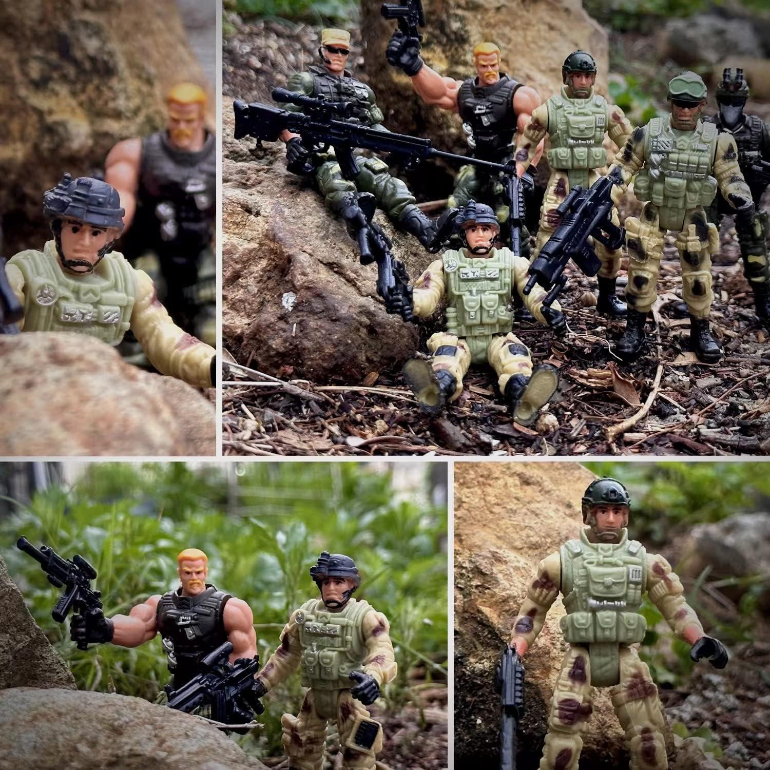 Juguetes de Soldados MQSTARSRISE 10 cm Desmontables