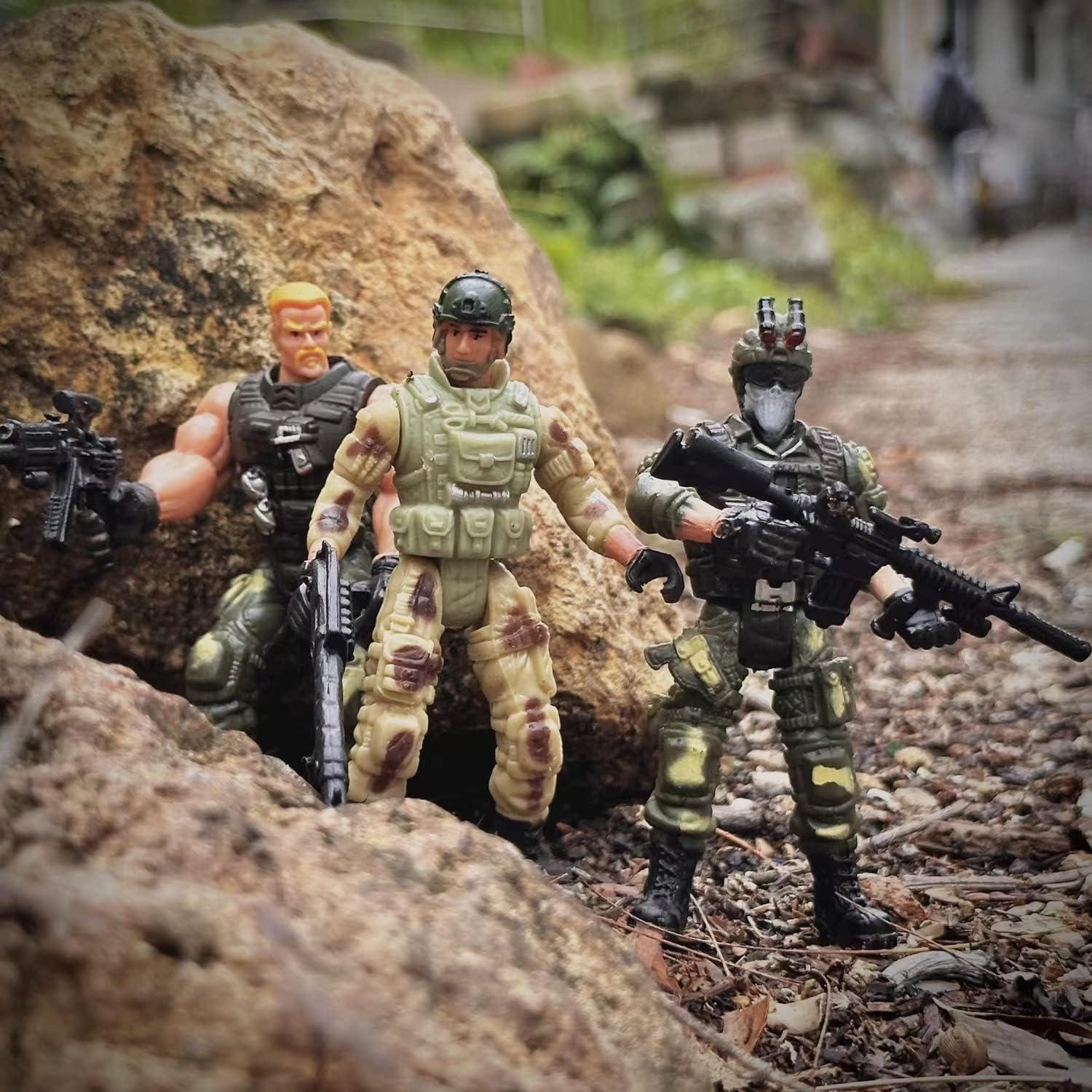 Juguetes de Soldados MQSTARSRISE 10 cm Desmontables