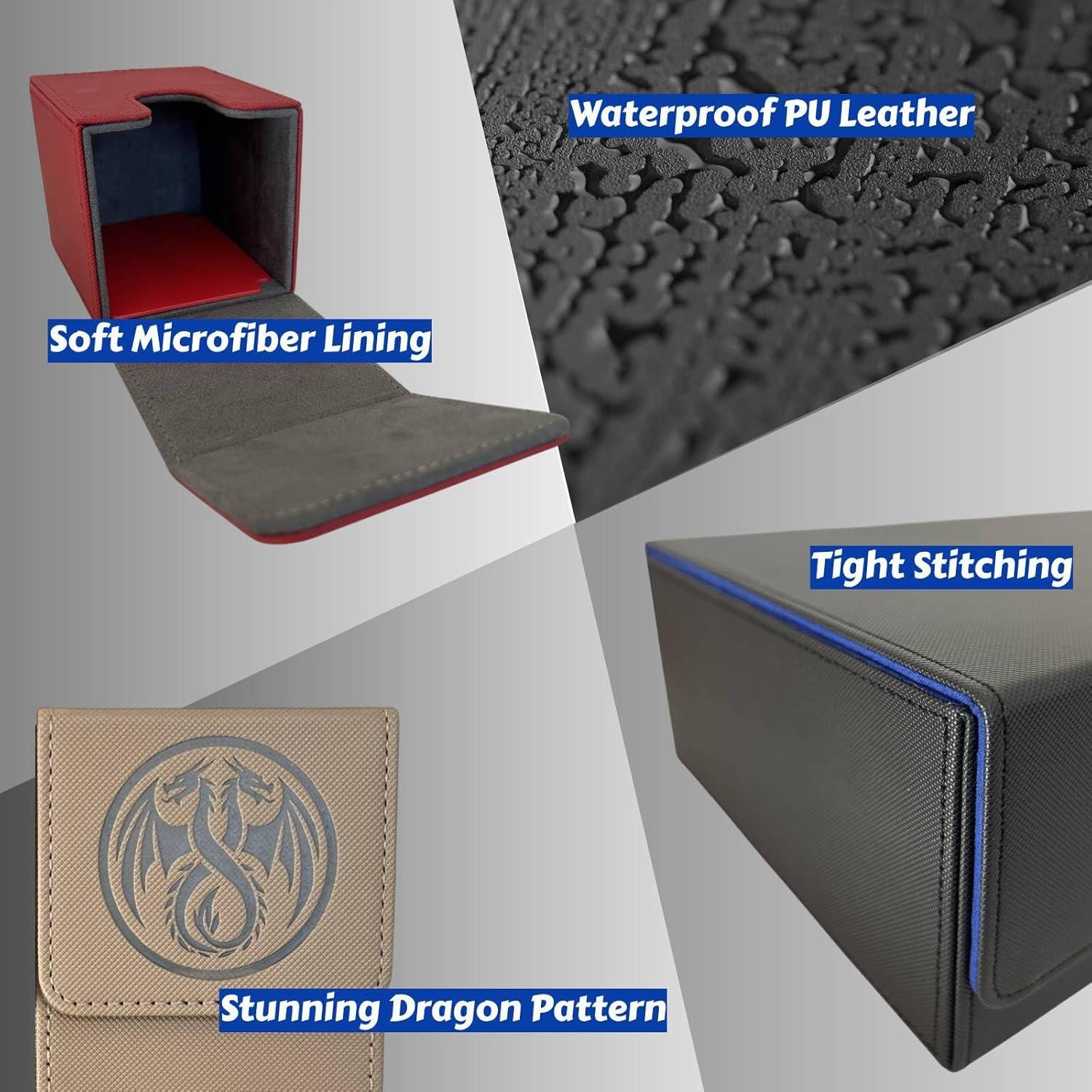 Juego de Caja de Barajas 8 en 1 Fexovirs XL para 2400 cartas