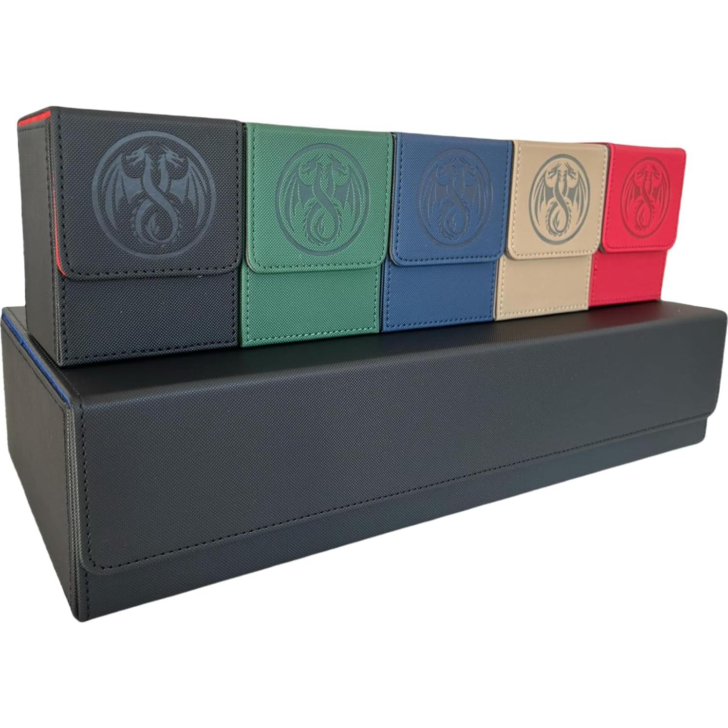 Juego de Caja de Barajas 8 en 1 Fexovirs XL para 2400 cartas